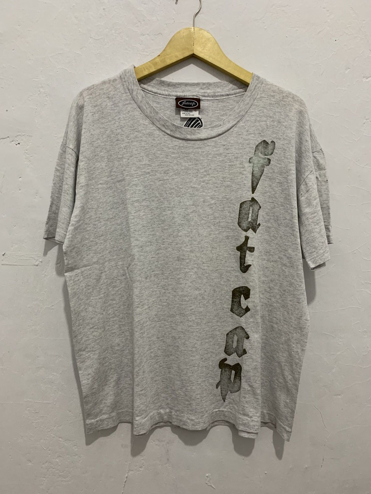 Vintage 90s Fatcap Graffiti Shirt Size US L / EU 52-54 / 3 - 1 Thumbnail