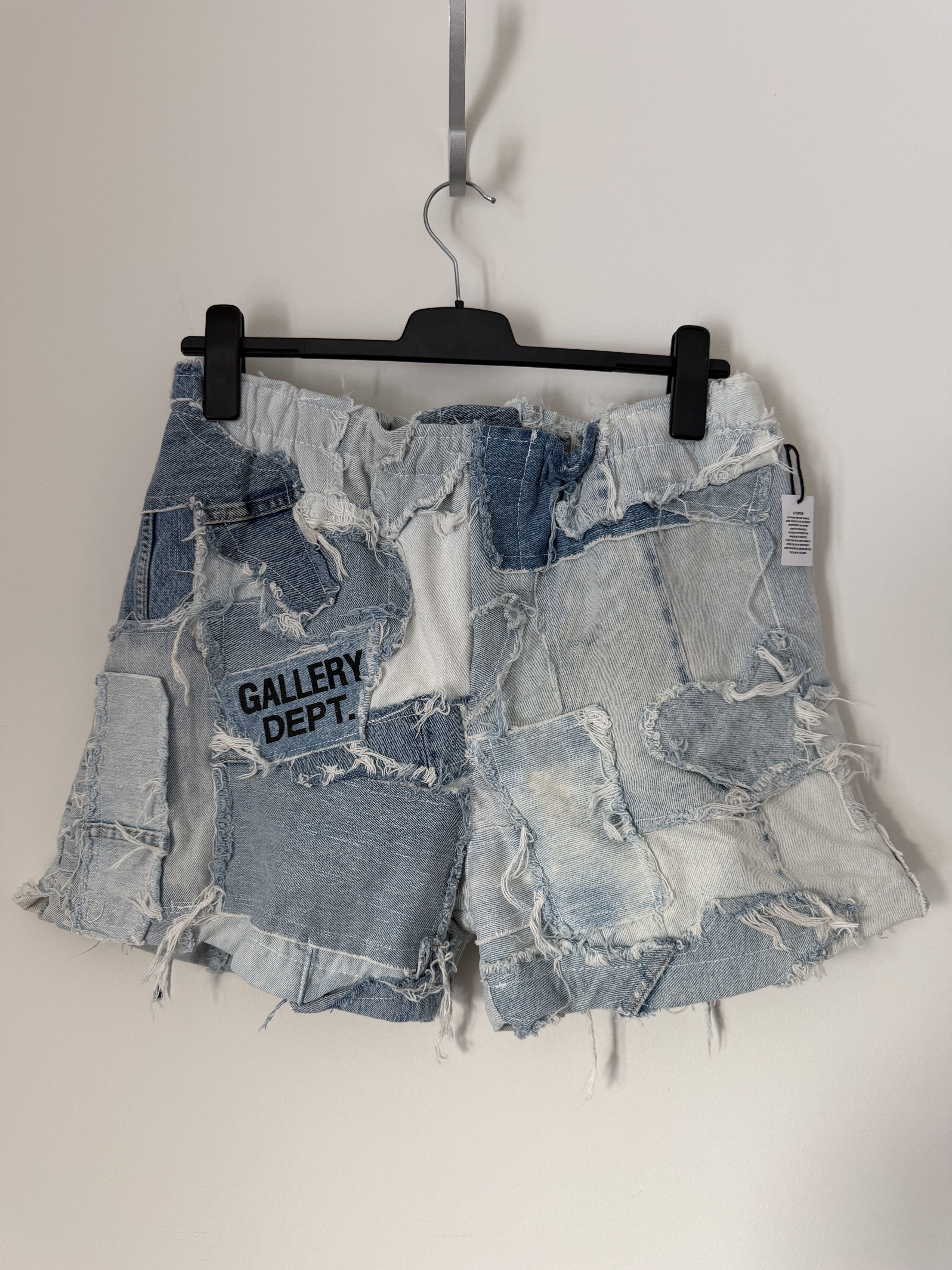 Gallery Dept. Gallery Dept. Patchwork Denim Zuma Shorts Size US 36 / EU 52 - 1 Thumbnail