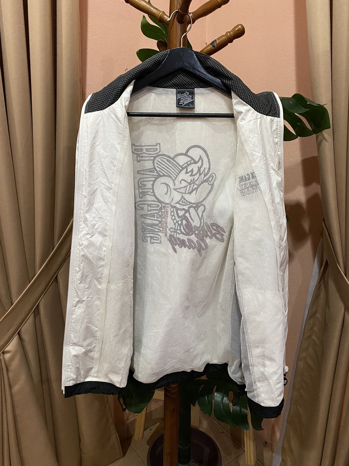 Other VINTAGE Y2K BLACK GANG WINDBREAKER Size US L / EU 52-54 / 3 - 13 Thumbnail