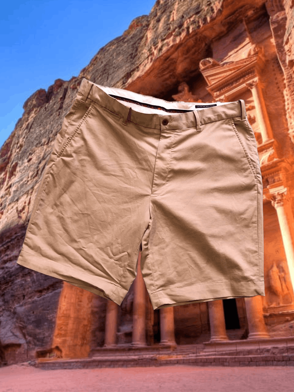 Polo Ralph Lauren Vintage denim shorts Y2K beige Polo Golf Ralph Lauren Size US 36 / EU 52 - 1 Thumbnail