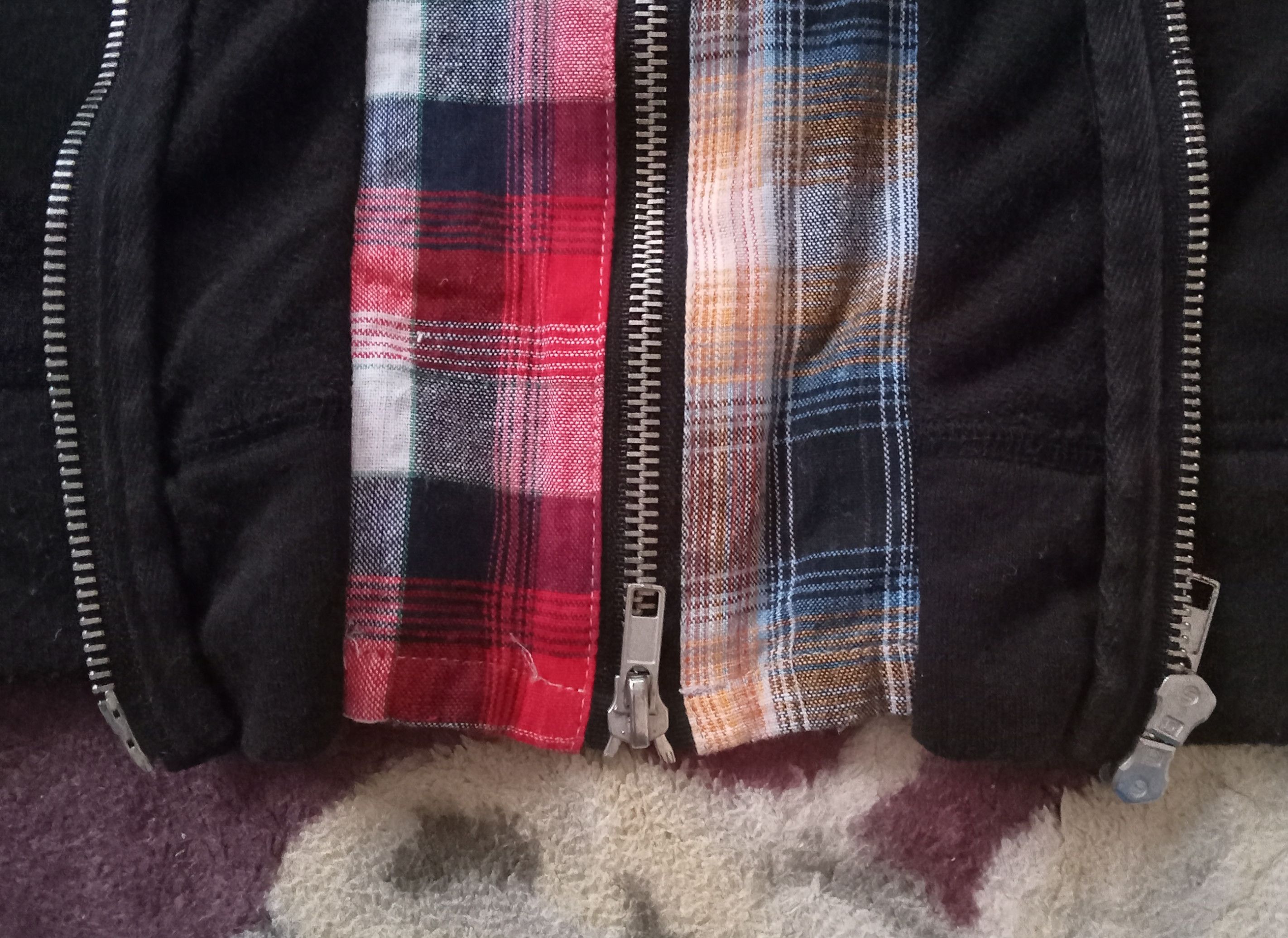 Other PPFM Double Zipped Hoodie Short Sleeve Jacket Size L / US 10 / IT 46 - 5 Thumbnail