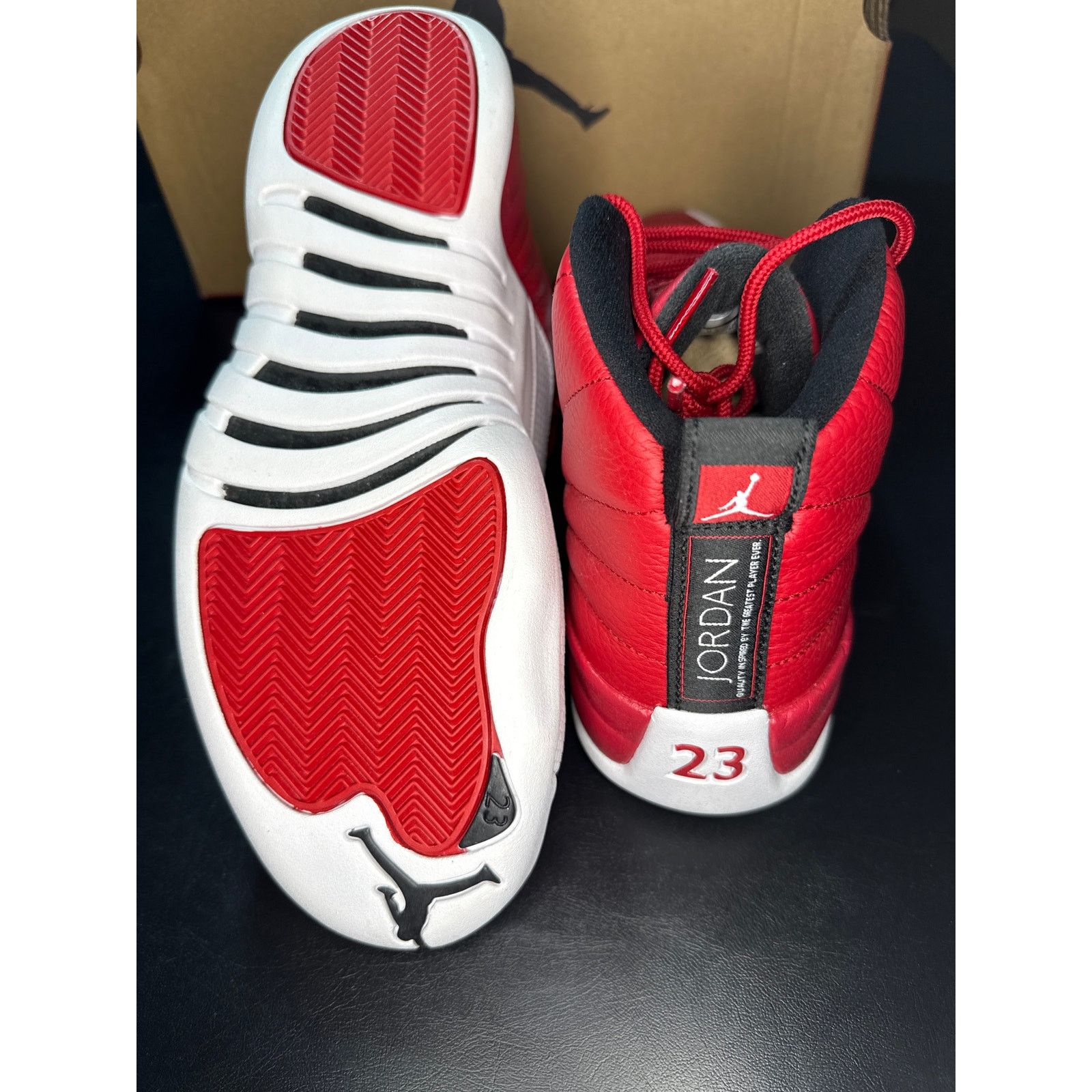 Jordan Brand NEW Jordan 12 Retro 'Gym Red" Mens Sz 9.5 Size US 9.5 / EU 42-43 - 3 Thumbnail