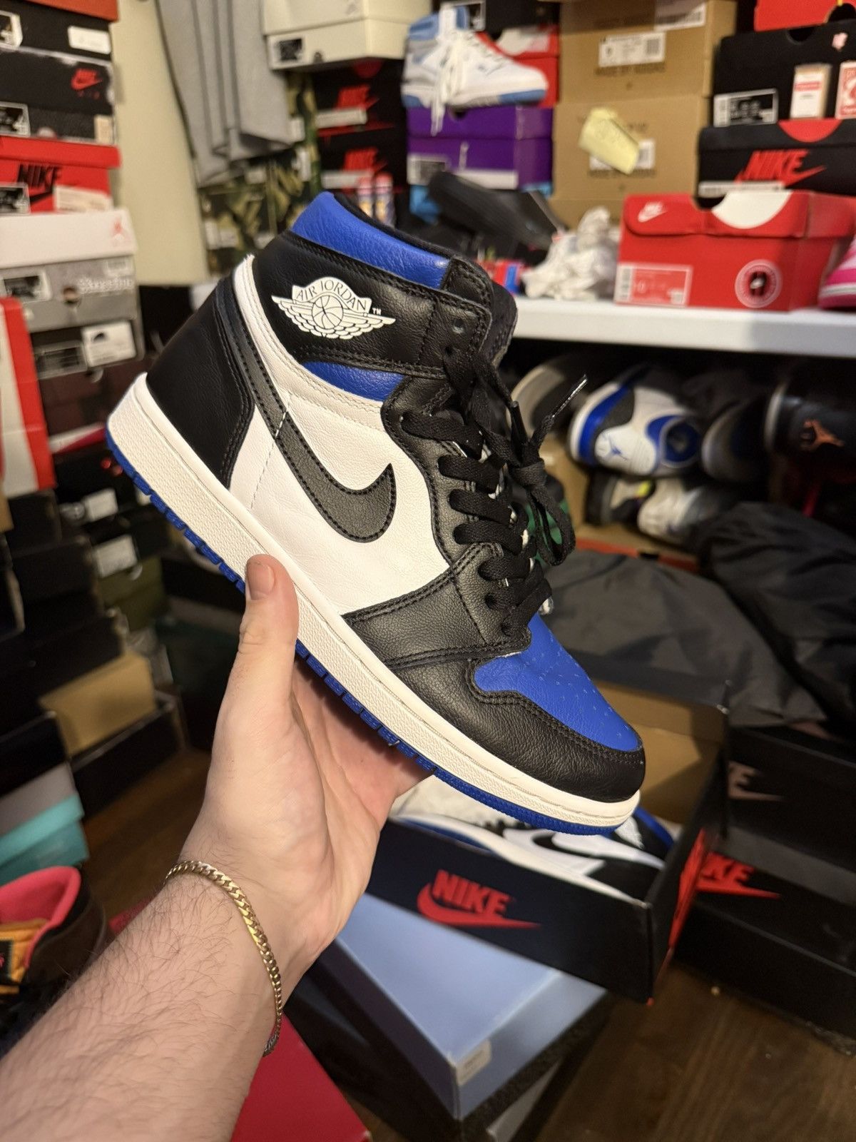 Jordan Brand Jordan retro 1 royal toe sz 8 Size US 8 / EU 41 - 1 Thumbnail