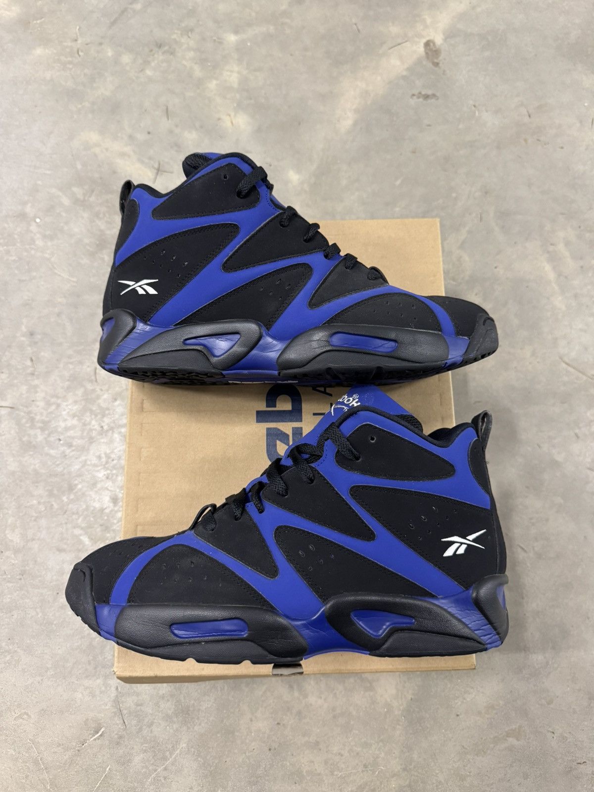 Reebok Reebok Kamikaze 1 Mid Blue Print Size 10.5 Size US 10.5 / EU 43-44 - 2 Thumbnail