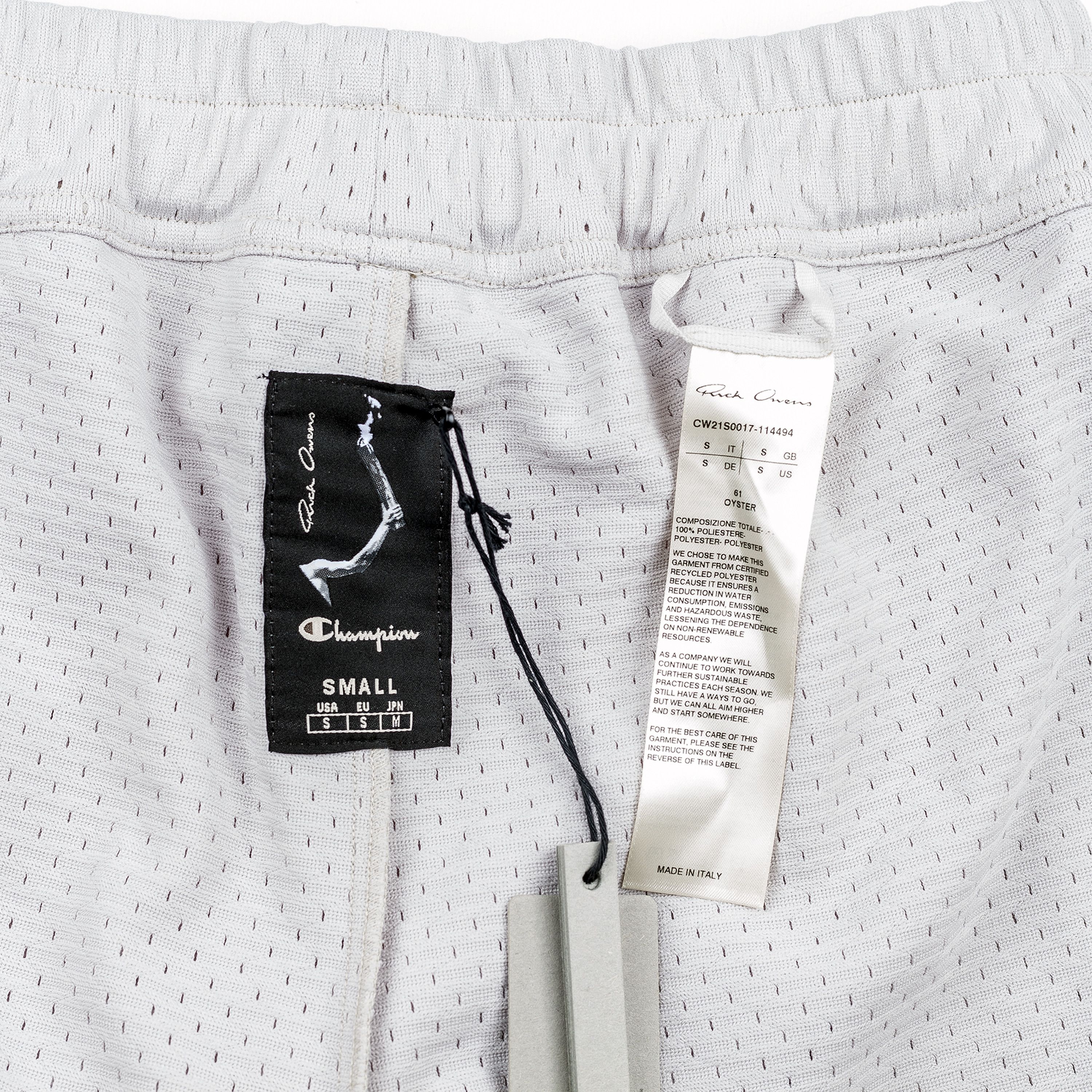 Champion × Rick Owens Rick Owens x Champion Grey Oyster Skirt Size 26" / US 2 / IT 38 - 4 Thumbnail