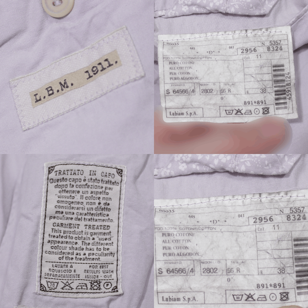 L.B.M. 1911 Unlined Summer Relax Blazer Size US XL / EU 56 / 4 - 9 Thumbnail