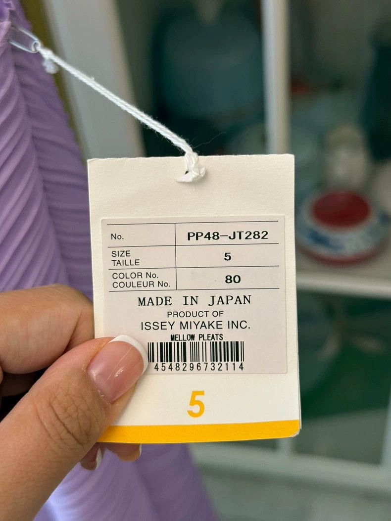 Issey Miyake Issey Miyake size:5 Soft purple pleated vest dress Size XS / US 0-2 / IT 36-38 - 3 Thumbnail