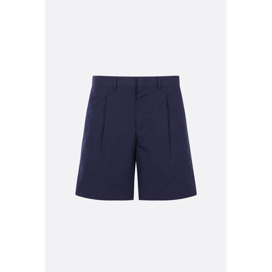 Prada PRADA Blue Poplin Shorts New & Authentic (Men's size:US 34;) Size US 34 / EU 50 - 1 Thumbnail