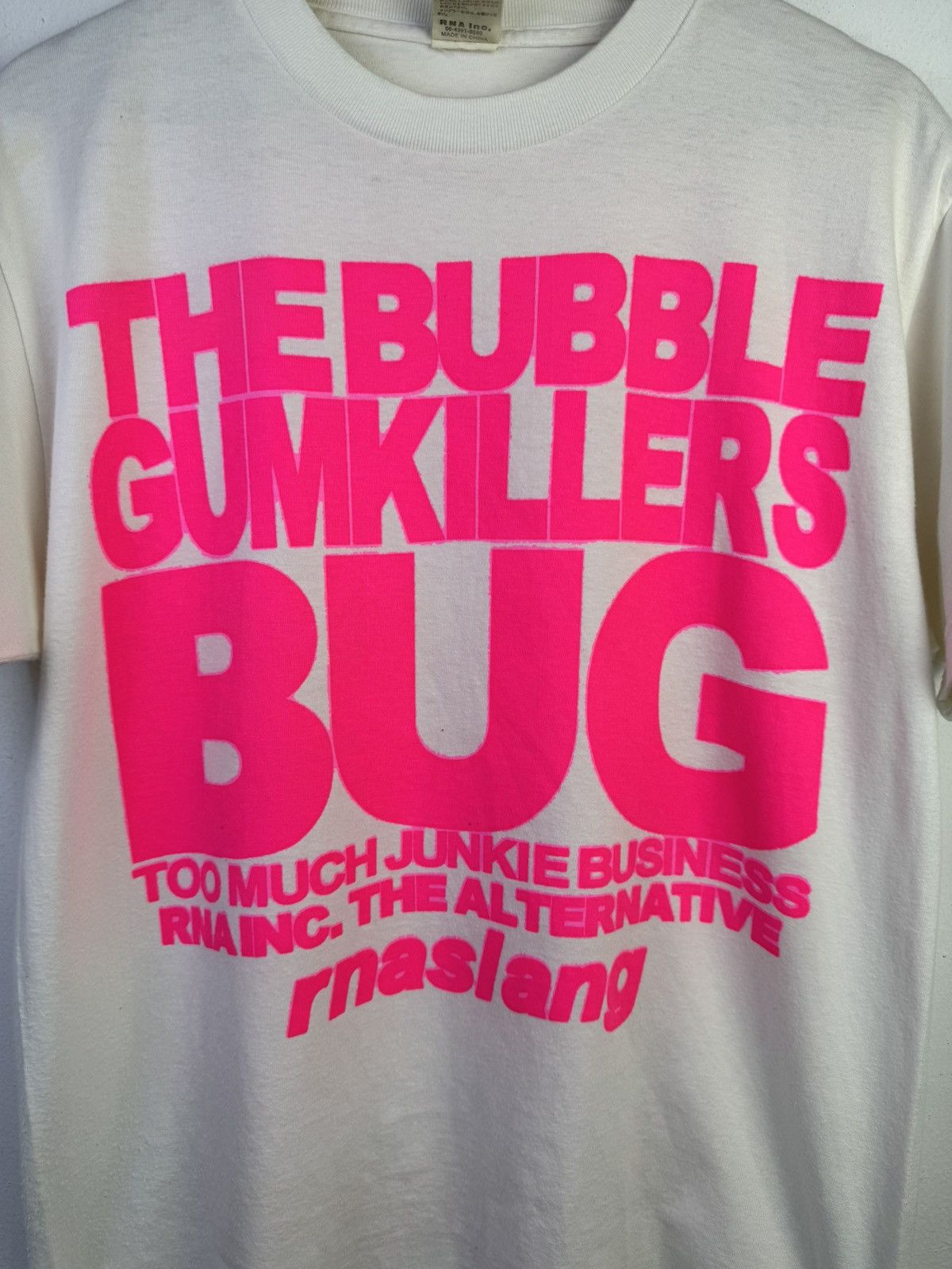 Japanese Brand vintage RNA Inc. The Bubble Gum Killer Bug Anarchic T-shirt Size US M / EU 48-50 / 2 - 4 Thumbnail