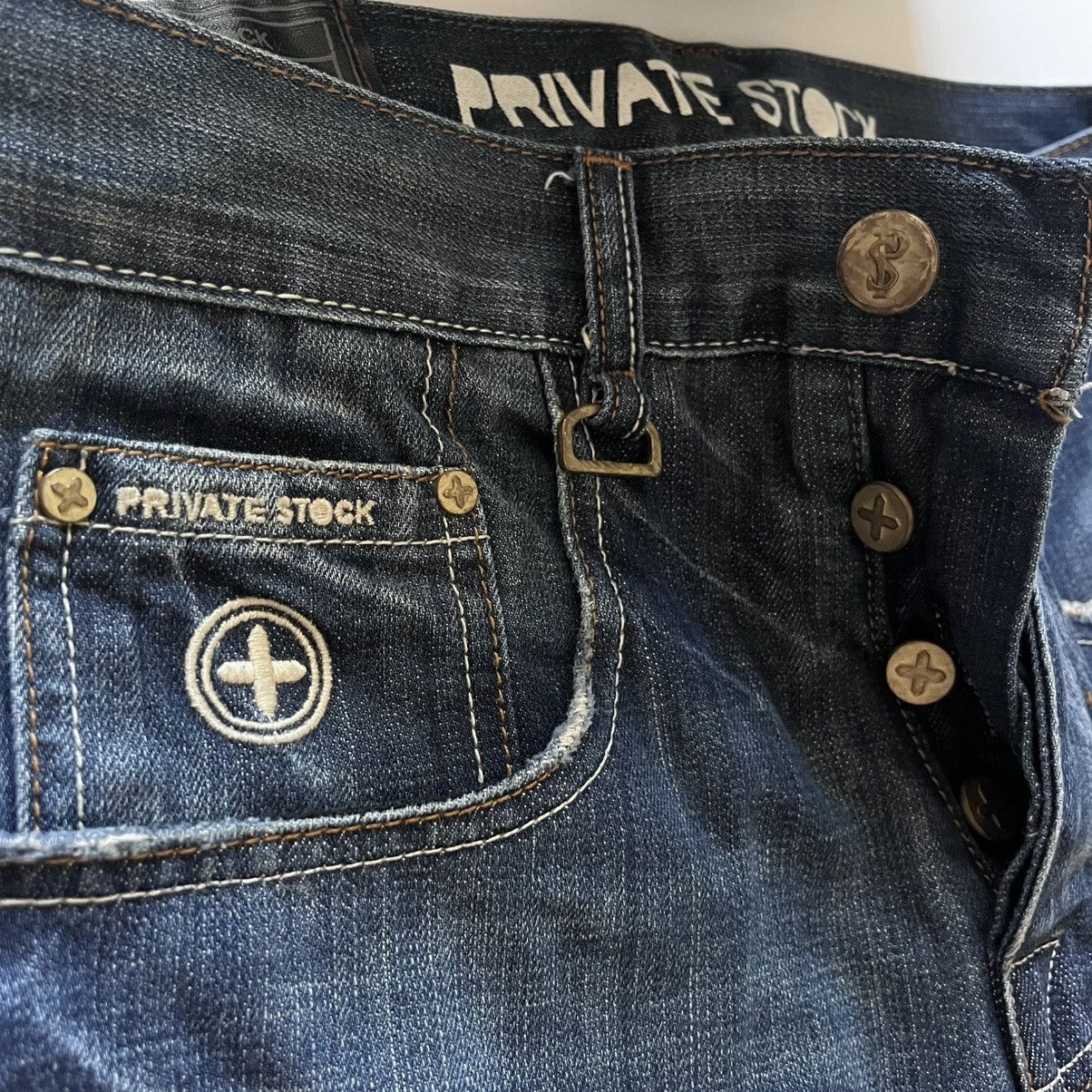 Other Private Stock OPS Jeans Men’s 32x32 Rare Distressed Denim Size US 32 / EU 48 - 15 Thumbnail