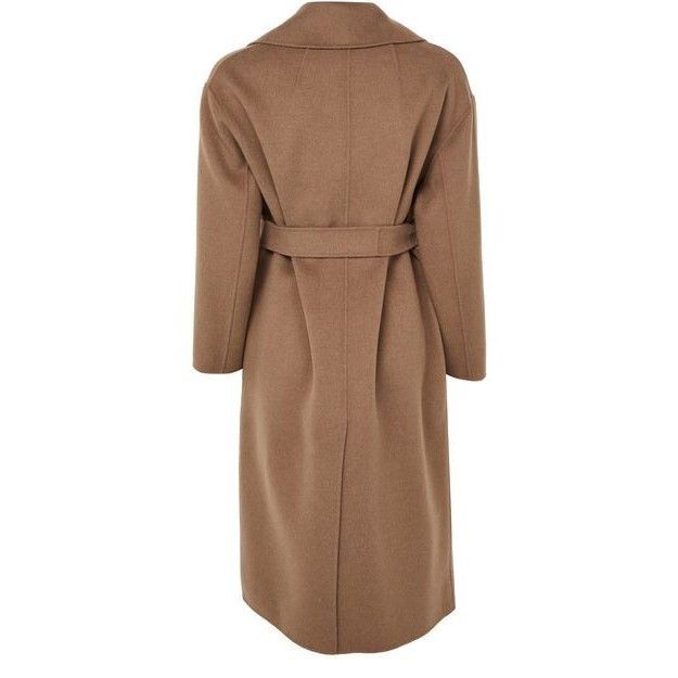 Max Mara S MAX MARA Longline CAMMELLO Wool Coat New & Authentic (Wome Size XXS / US 00 / IT 34 - 2 Thumbnail