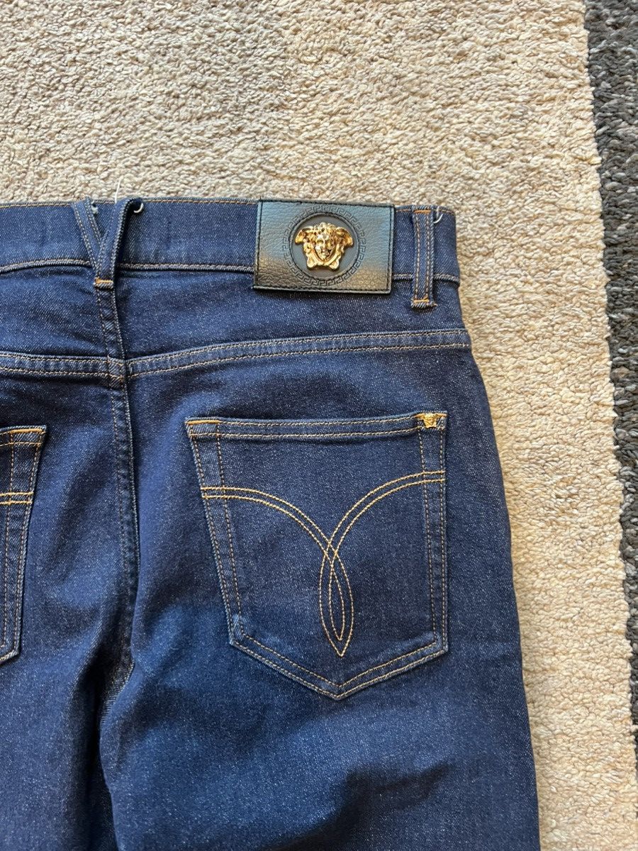 Versace Versace Mens Jeans Blue Wash Taylor Fit Size US 31 - 4 Thumbnail