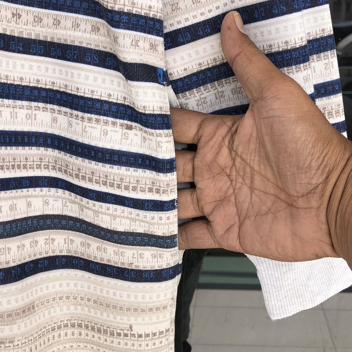 Jean Paul Gaultier SS01 JEAN PAUL GAULTIER Striped Cotton Sweatshirt Size L / US 10 / IT 46 - 7 Thumbnail