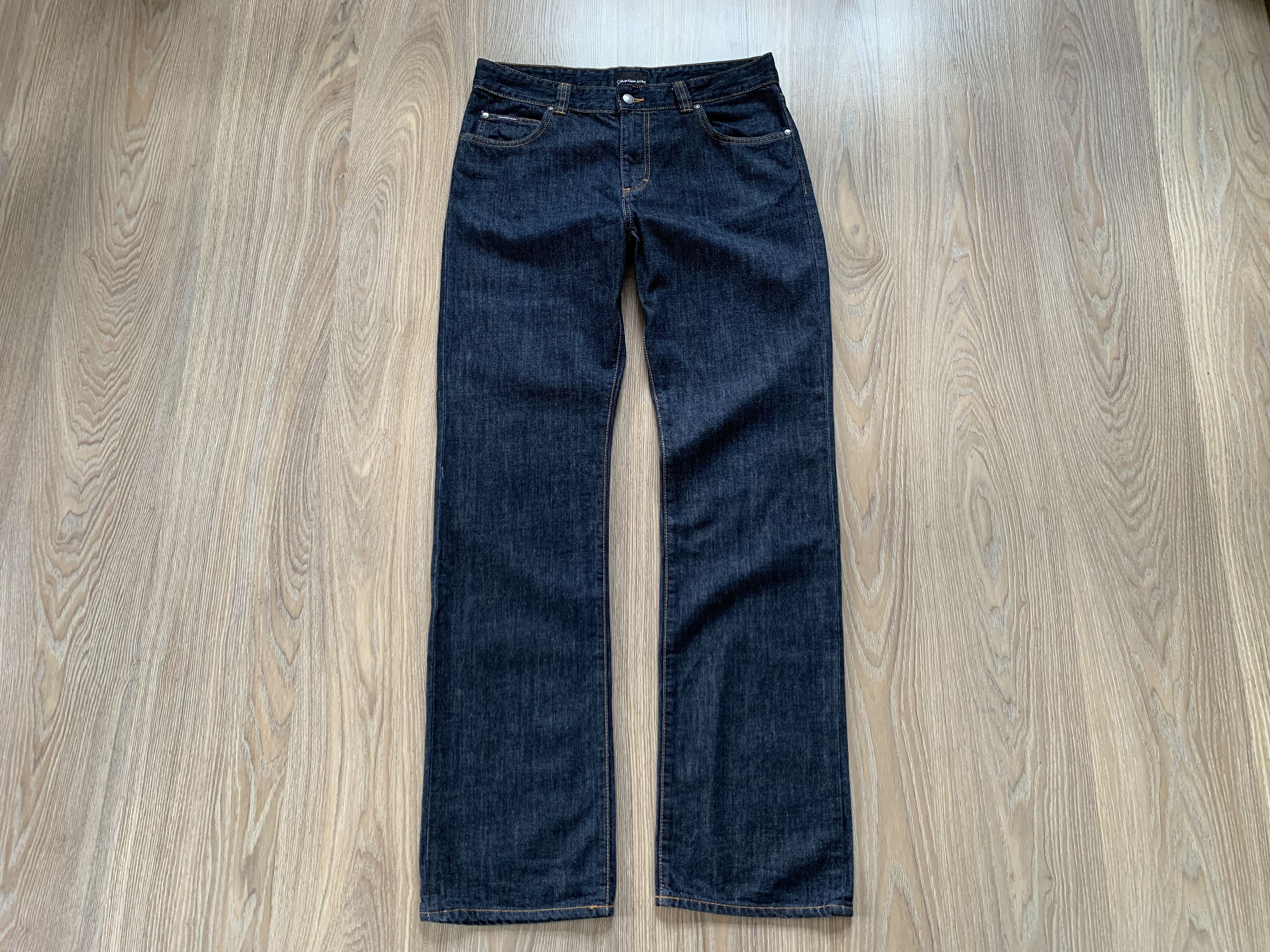 Calvin Klein Calvin Klein Navy Blue Jeans Size US 33 - 2 Thumbnail