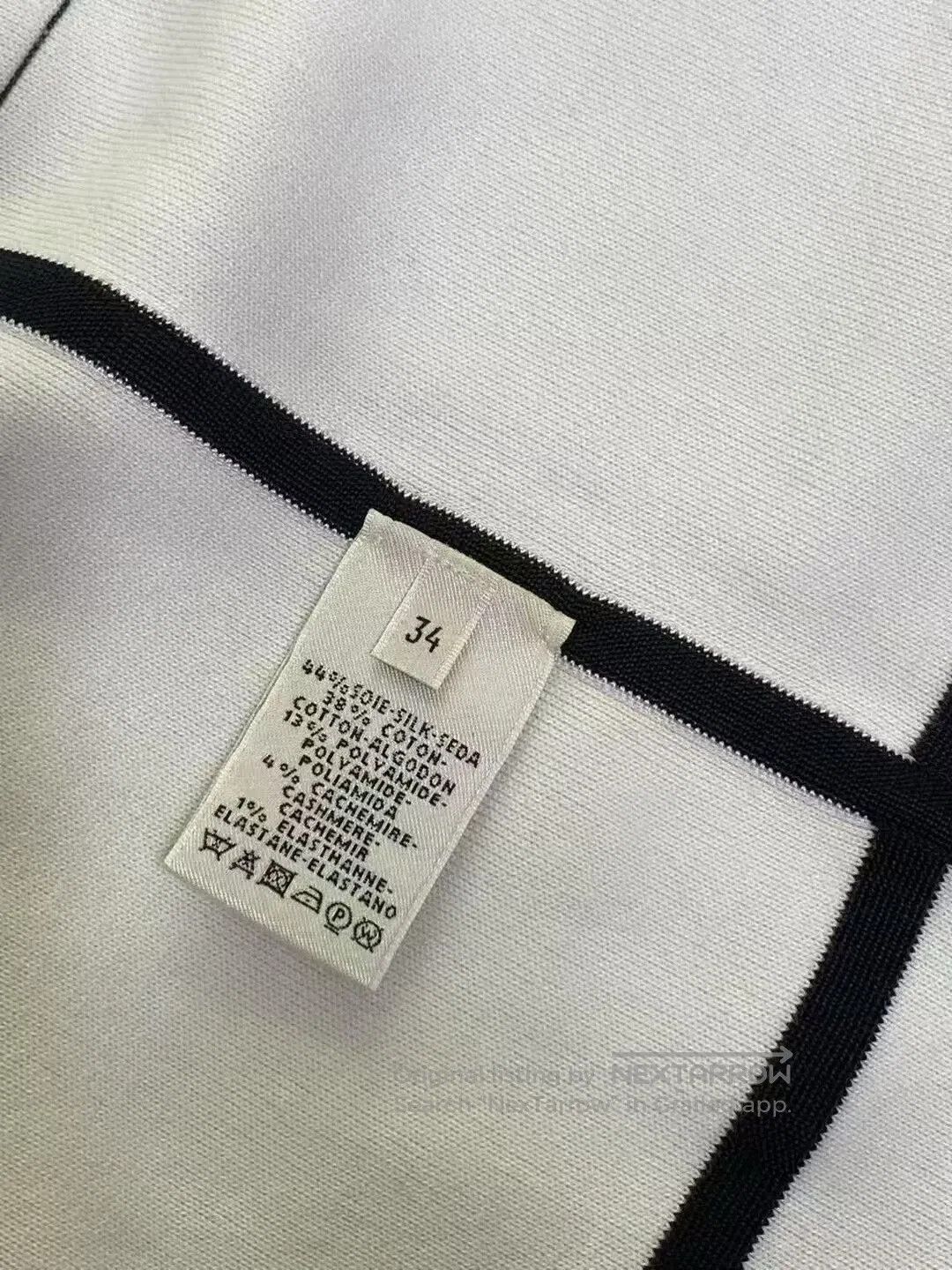 Hermes Hermes Multi-Color Knit Jacket Size 34. Size XXS / US 00 / IT 34 - 4 Thumbnail