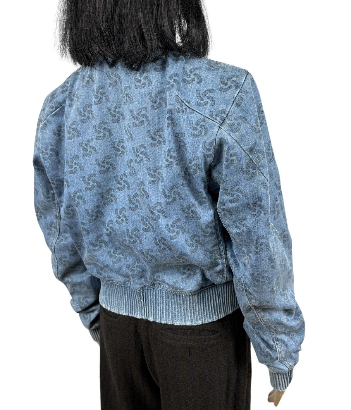 G-Star × Pharrell Gstar Pharell Williams Denim Bomber Jacket Printed size M Size M / US 6-8 / IT 42-44 - 14 Thumbnail