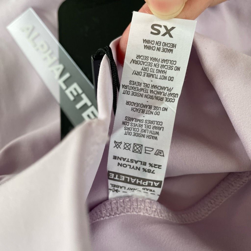 Other NWT Alphalete Kinetic Pulse Dusty Lilac Lavender Leggings $7 Size 26" / US 2 / IT 38 - 7 Thumbnail