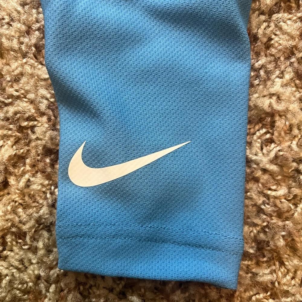 Nike Nike Mens Pro NBA Padded Elbow Sleeve Sky Blue Size ONE SIZE - 5 Thumbnail