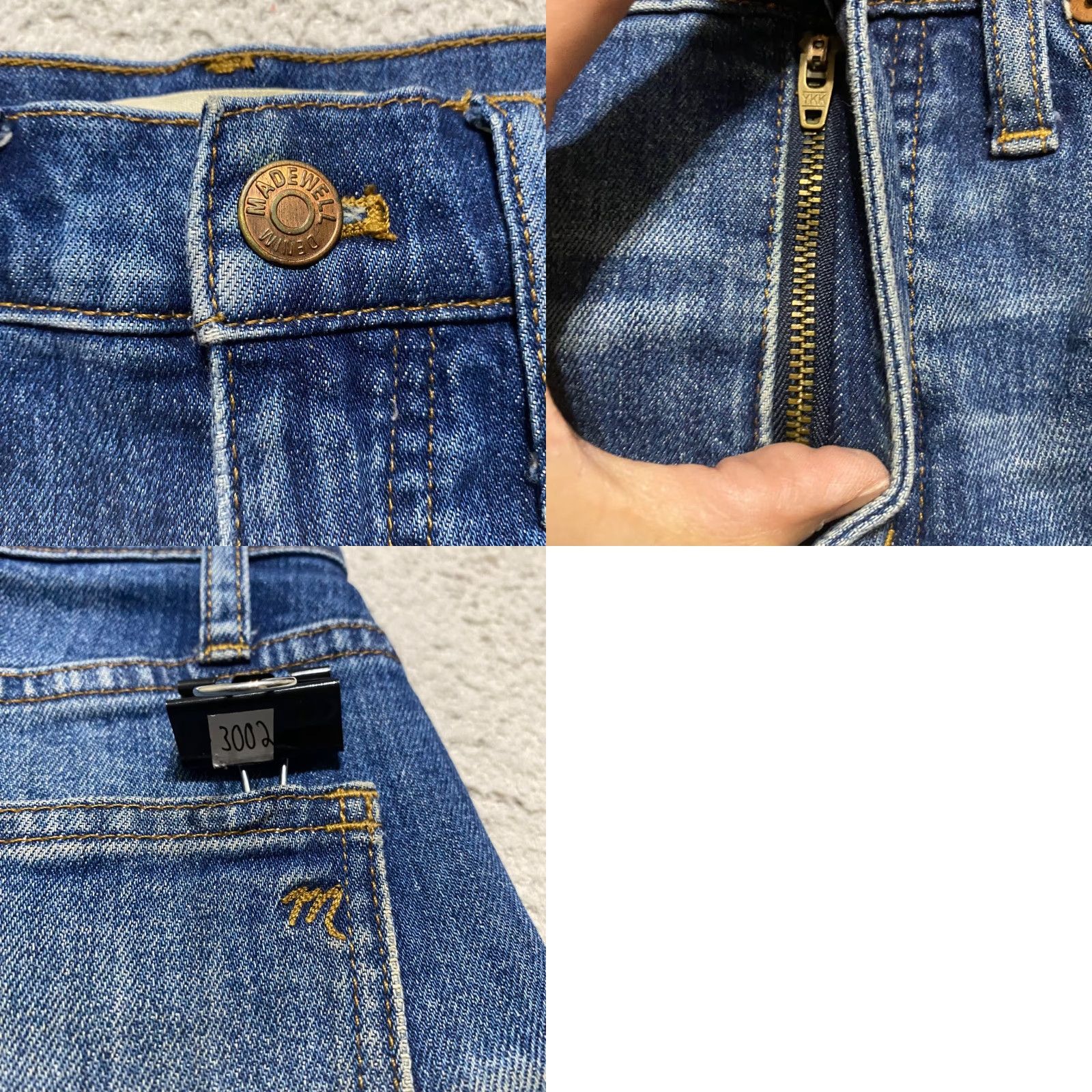 Madewell Madewell Jeans Shorts Blue Denim Inseam 3" Cut Off High Rise 24 Women XS-Plus? Size 42" / US 20 - 8 Thumbnail