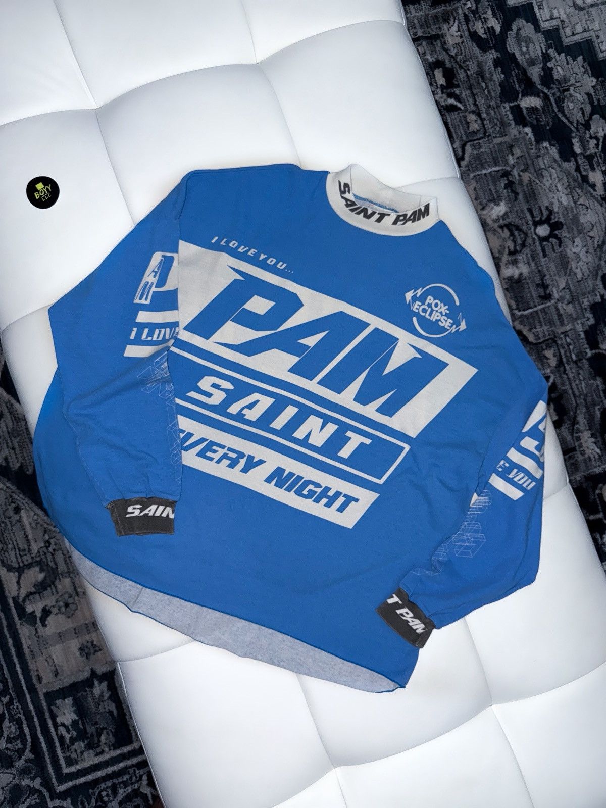 Saint Michael PAM longsleeve t shirt O/S Size US XL / EU 56 / 4 - 1 Thumbnail