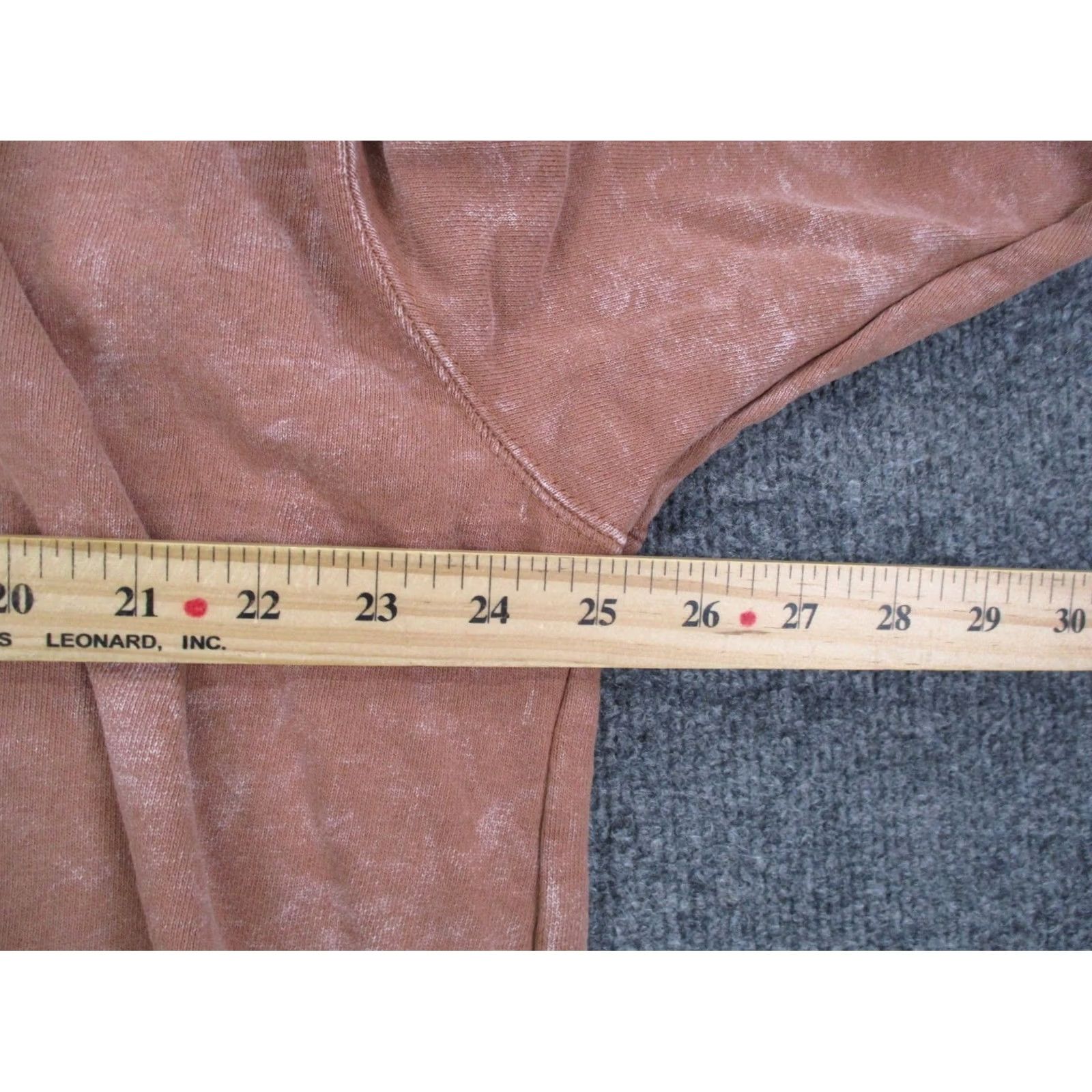 Jordan Brand Nike Jordan Sweatshirt Hoodie Mens XL Orange Jumpman Logo Pullover Casual Active Knit Thermal Pockets Hooded Sports Shirt Size US XL / EU 56 / 4 - 5 Thumbnail
