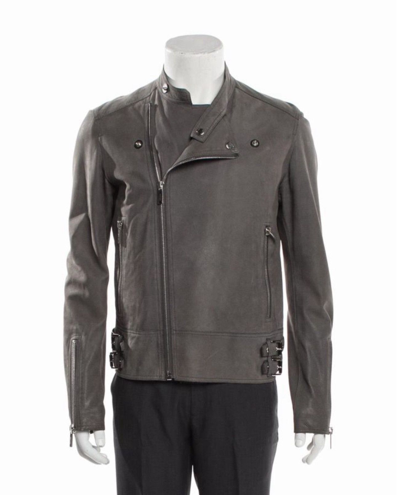 Dior Dior Kris Van Assche Leather Jacket Size US M / EU 48-50 / 2 - 1 Thumbnail