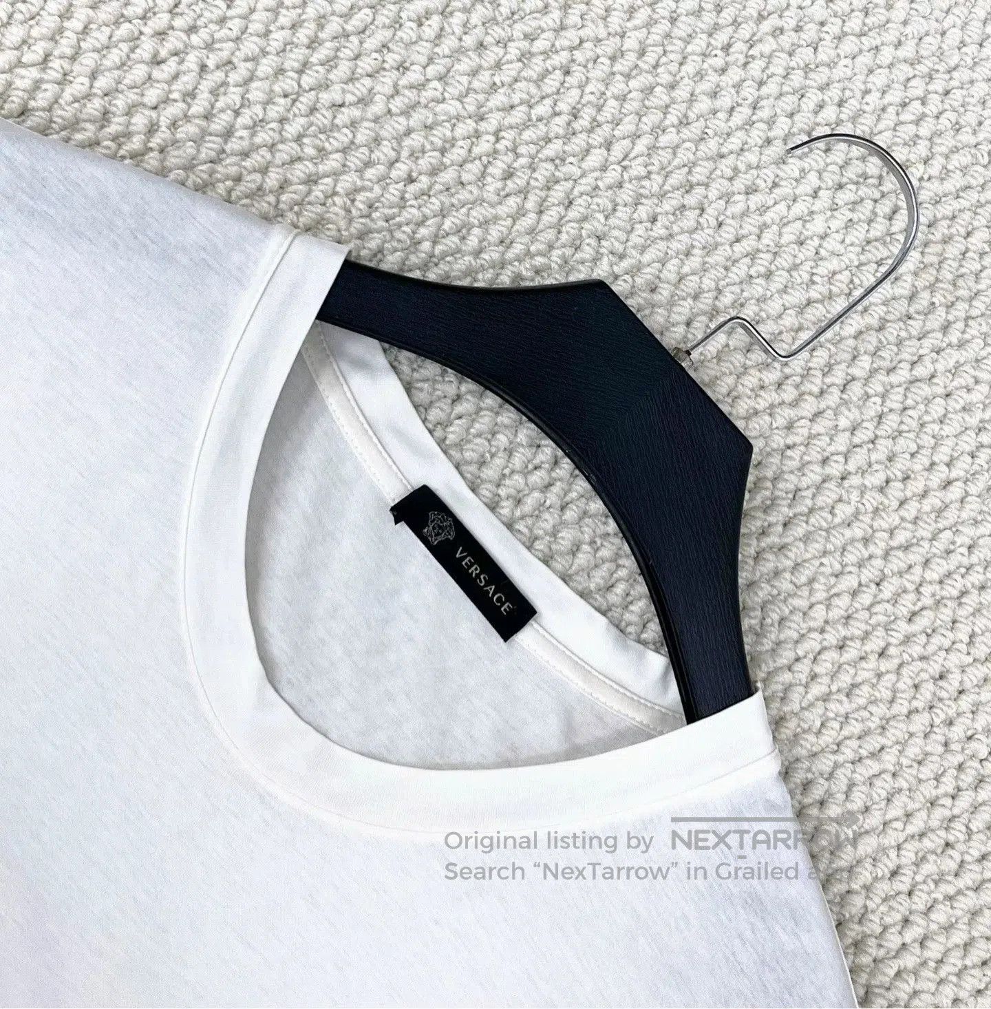 Versace Versace Medusa Logo Sequin Short-Sleeve Tee. Size US L / EU 52-54 / 3 - 3 Thumbnail