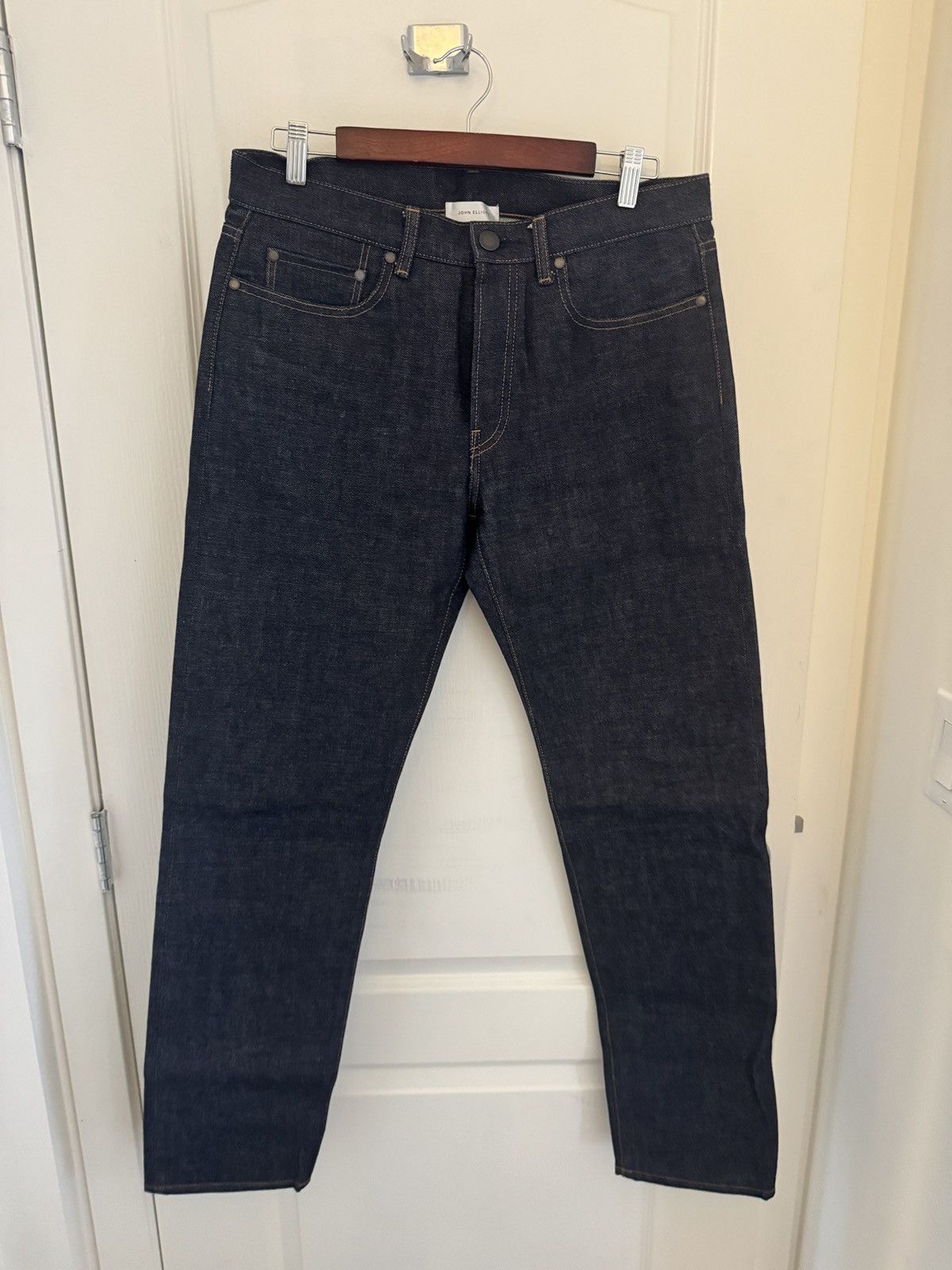 John Elliott Daze Raw Indigo Size US 31 - 1 Thumbnail