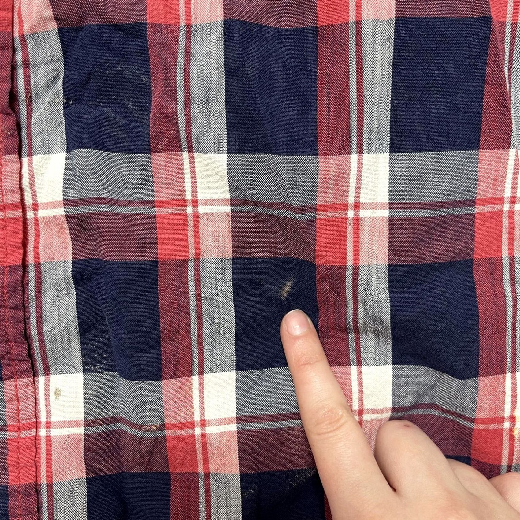Wrangler Wrangler Shirt Mens L Blue Red Plaid Long Sleeve Button-Up Cotton Casual Size US L / EU 52-54 / 3 - 5 Thumbnail