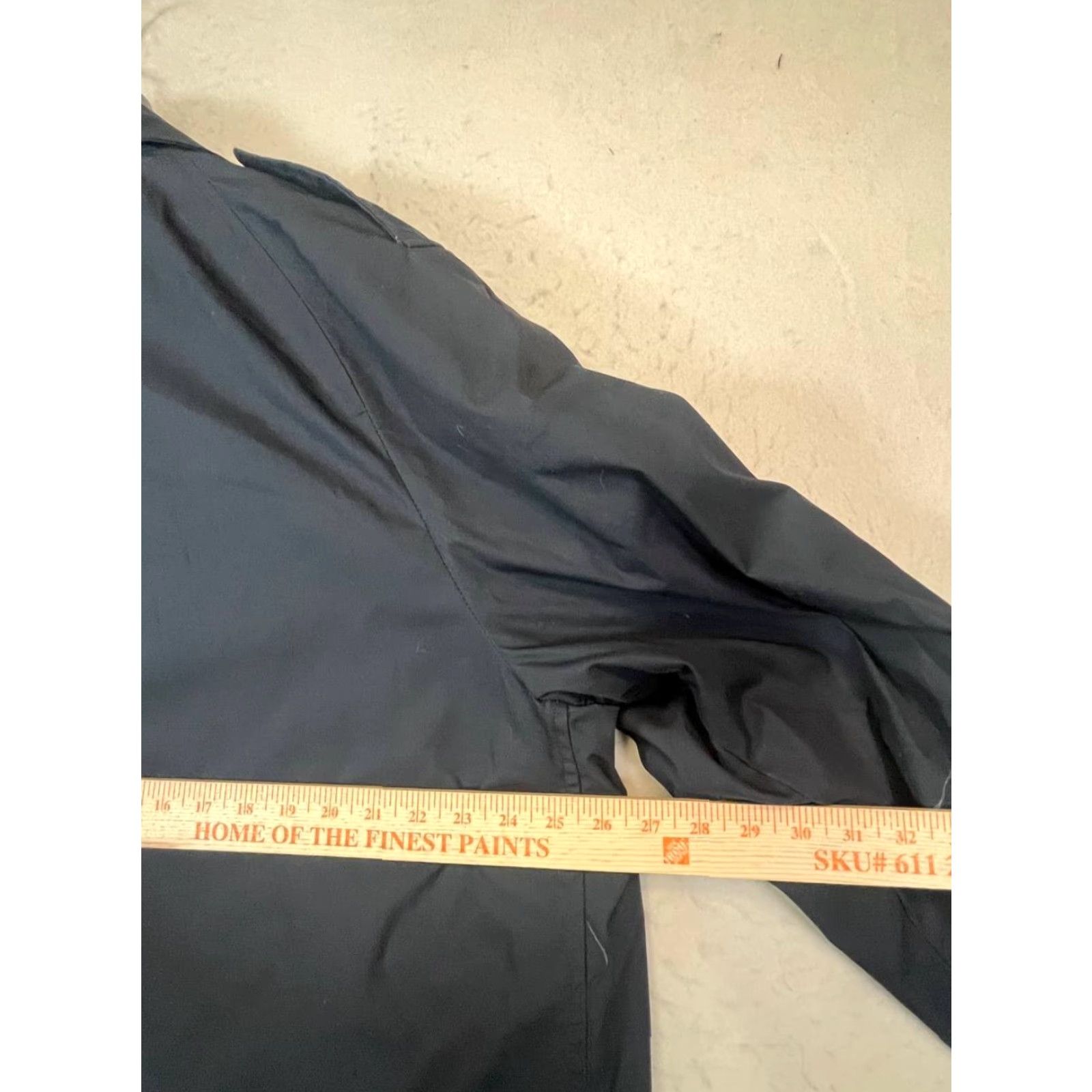 Vintage VINTAGE DSCP Quarterdeck Collection Trench Coat Coat Men 48L Black Long Classic 70s Pockets Button Big & Tall Regular Size US M / EU 48-50 / 2 - 3 Thumbnail