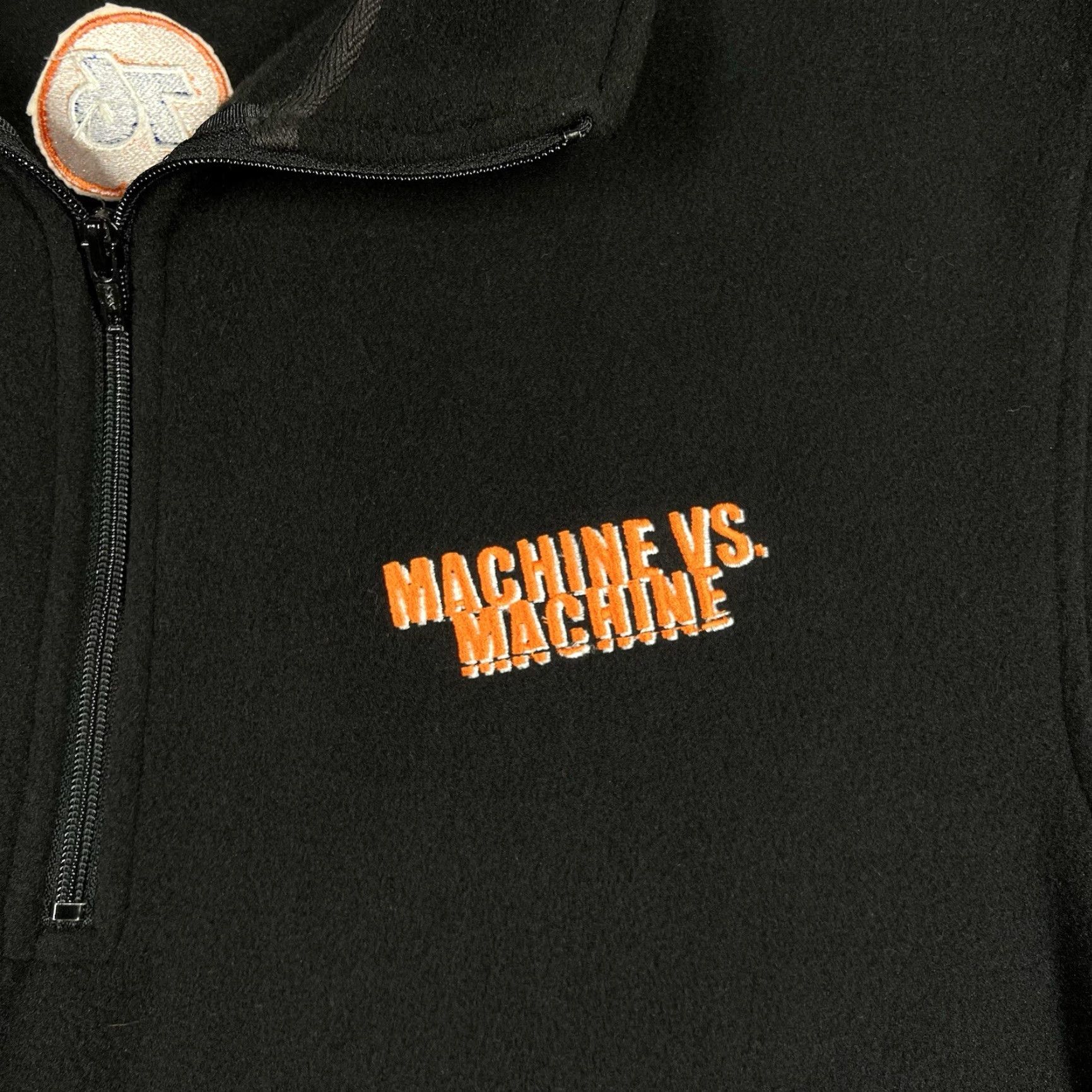 Port & Company Port & Company 76 Gas Station Machine vs Machine Mens M Black 1/4 Zip Pullover Sweatshirt Size US M / EU 48-50 / 2 - 6 Thumbnail