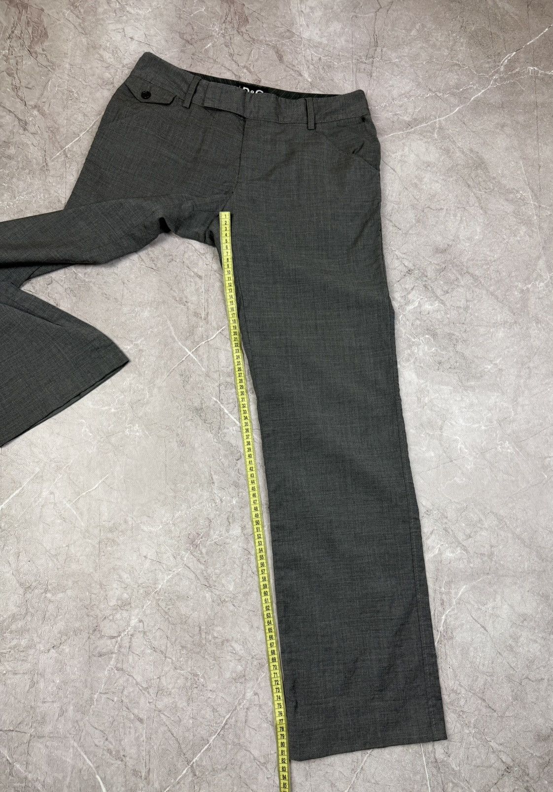 Dolce & Gabbana DOLCE&GABBANA PANTS WOOL GREY Size US 34 / EU 50 - 18 Thumbnail