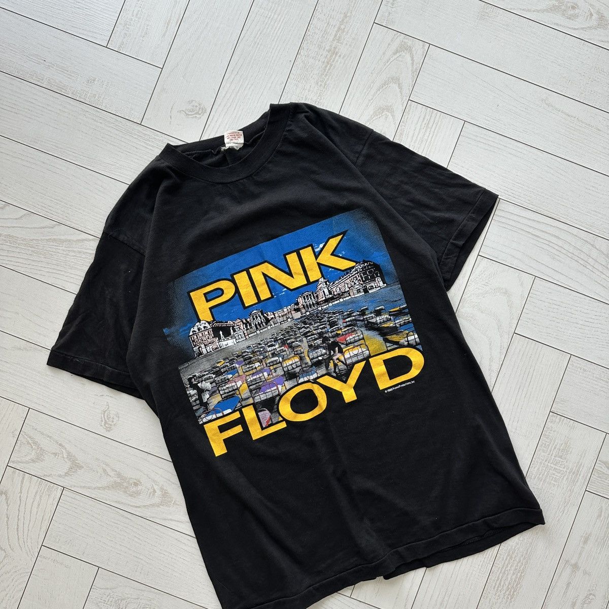 Pink Floyd Vintage 80s Pink Floyd A momentary lapse of reason rare tee Size US L / EU 52-54 / 3 - 3 Thumbnail