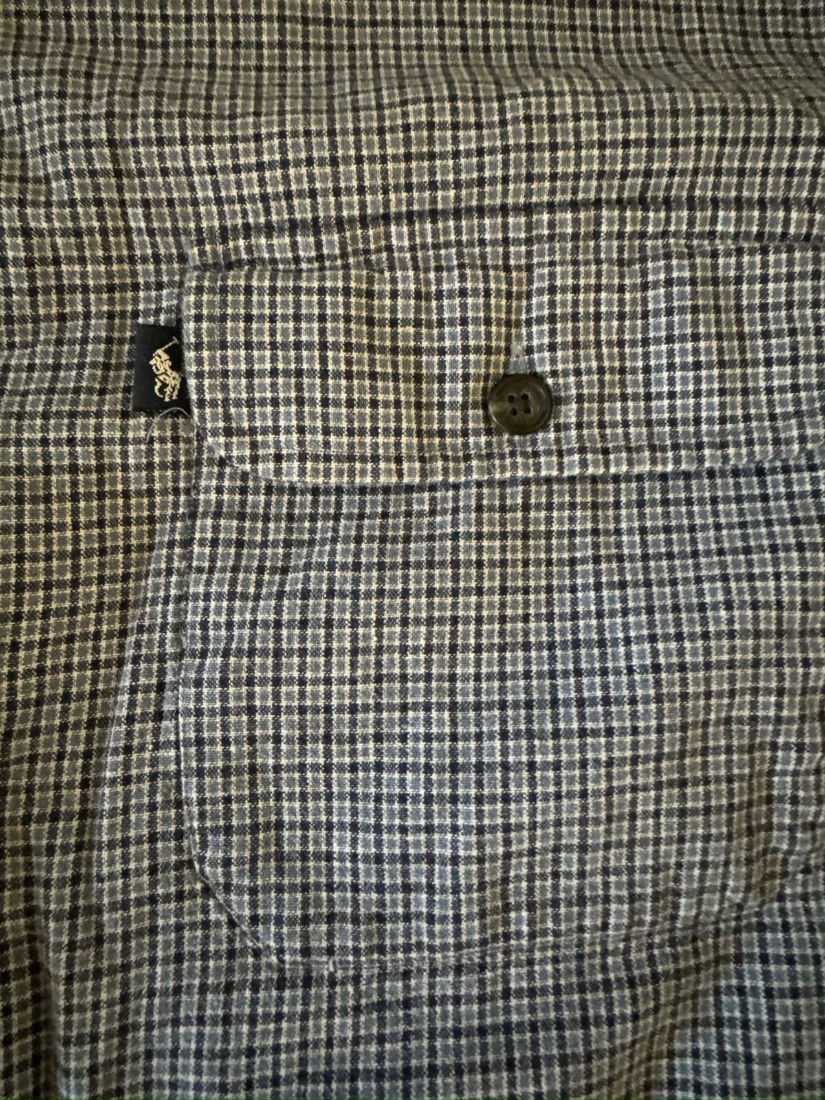 Polo Ralph Lauren × Vintage Polo By Ralph Lauren Vintage Button Patch Pocket Shirt Size US XL / EU 56 / 4 - 5 Thumbnail