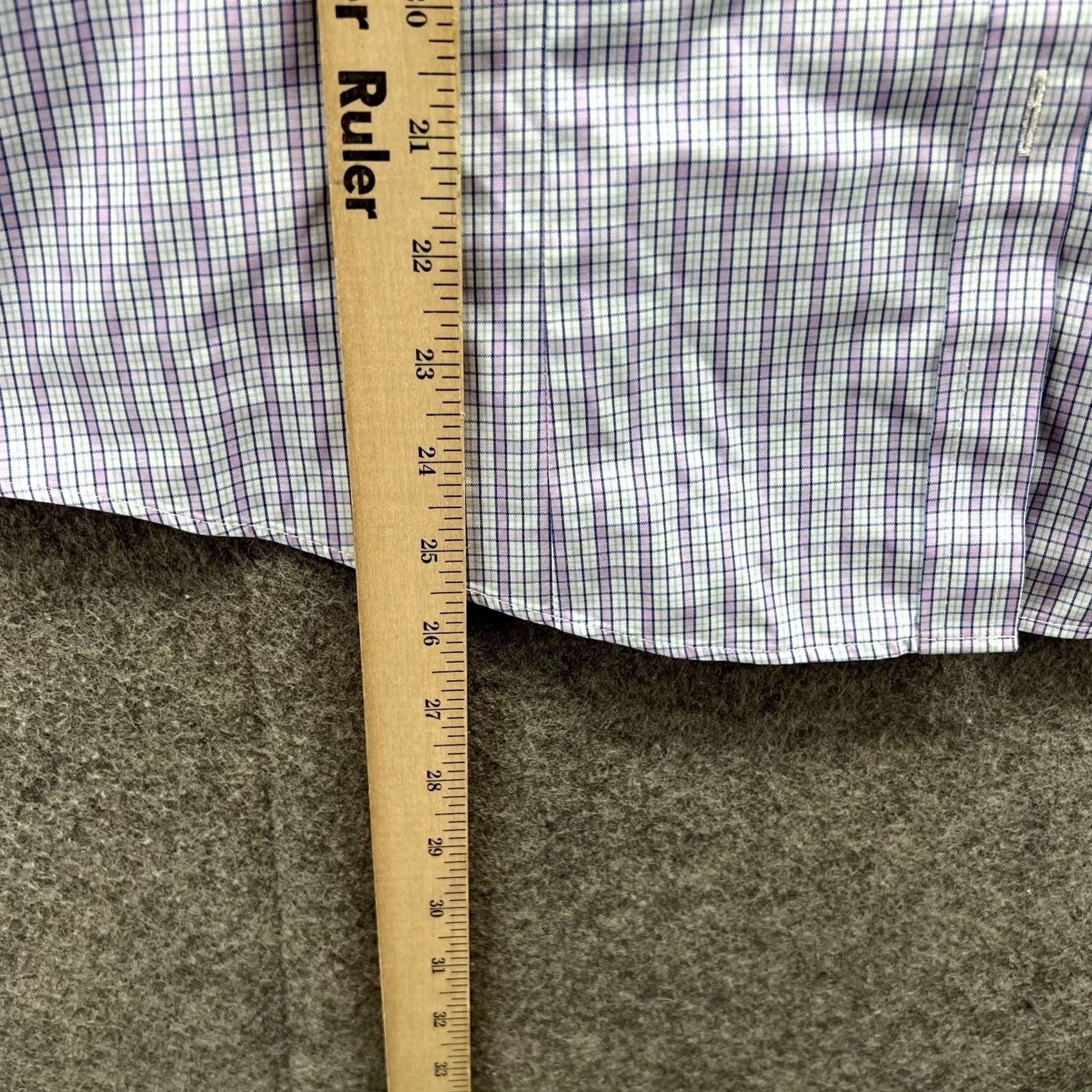 Vintage LL Bean Shirt Women Medium Purple Button-Down Wrinkle Resistant Casual Shirt Size M / US 6-8 / IT 42-44 - 6 Thumbnail