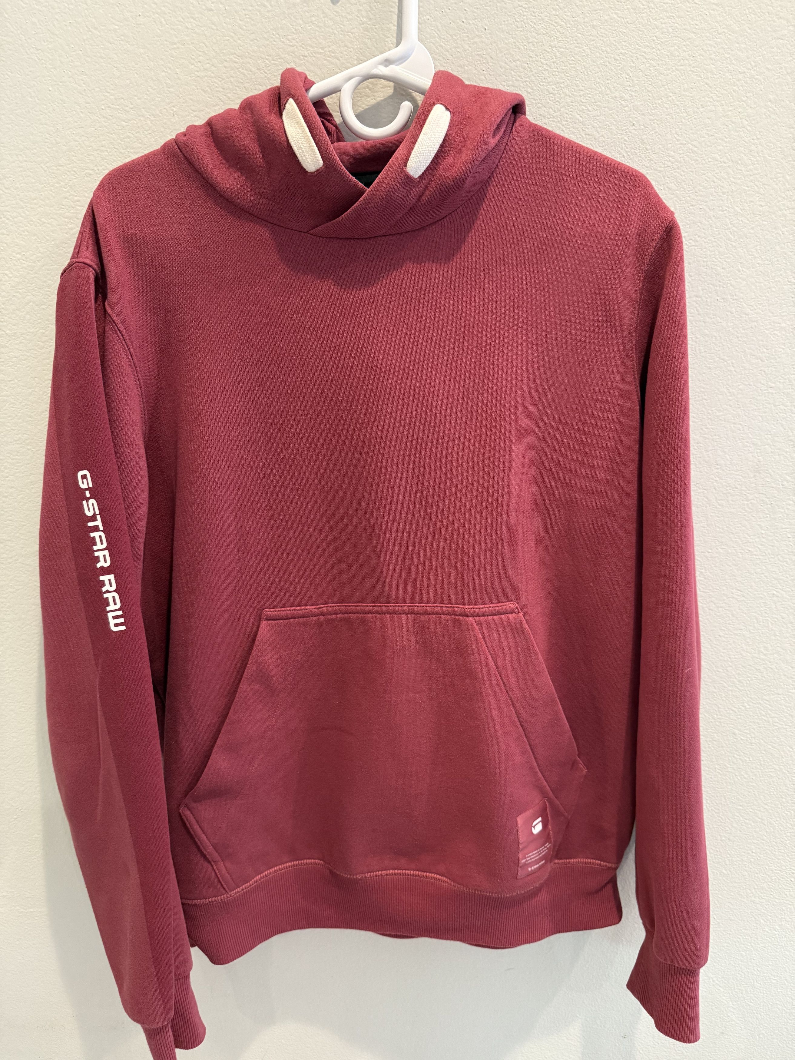 G-Star G-Star Maroon Hoodie Size US L / EU 52-54 / 3 - 6 Thumbnail