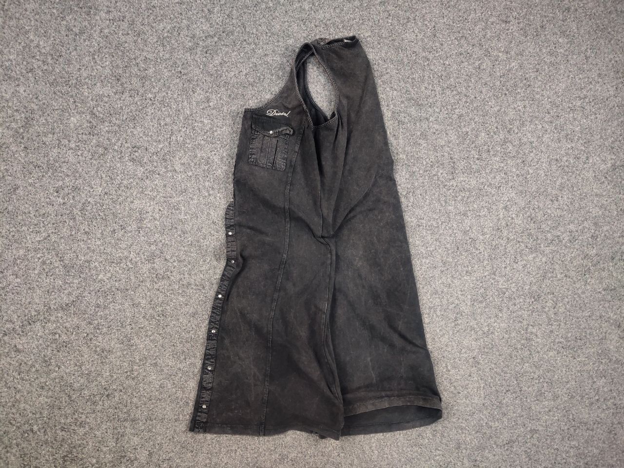 Diesel Vintage Diesel Y2K Style Tank dress medium length graphite Size XL / US 12-14 / IT 48-50 - 10 Thumbnail