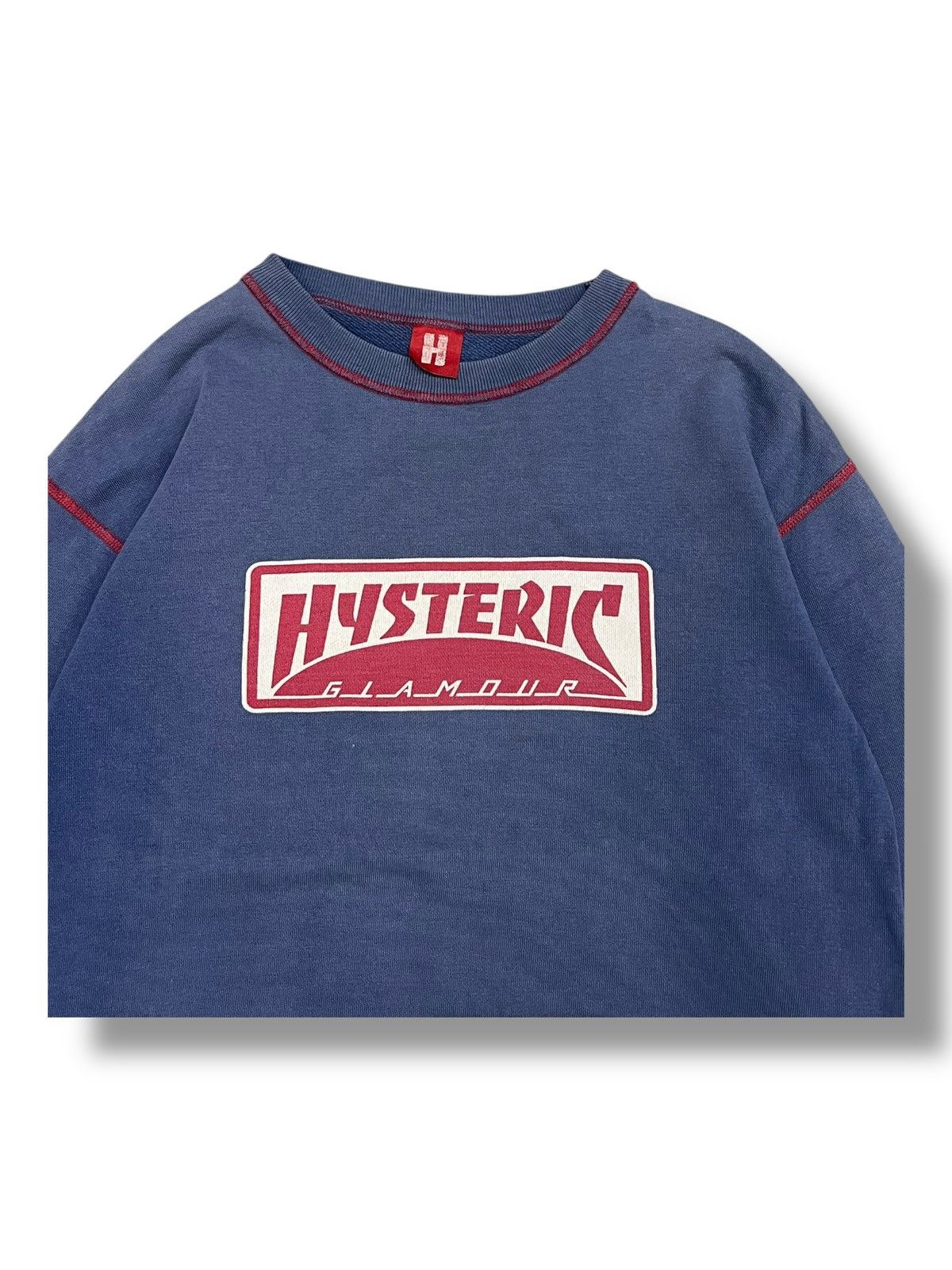 Hysteric Glamour Vintage Hysteric Glamour Logo Japanese Brand Sweatshirt Size US M / EU 48-50 / 2 - 3 Thumbnail
