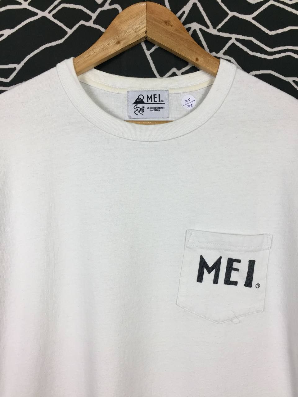 Japanese Brand × Vintage MEI Huntington Beach California Pocket Tee Size US L / EU 52-54 / 3 - 3 Thumbnail