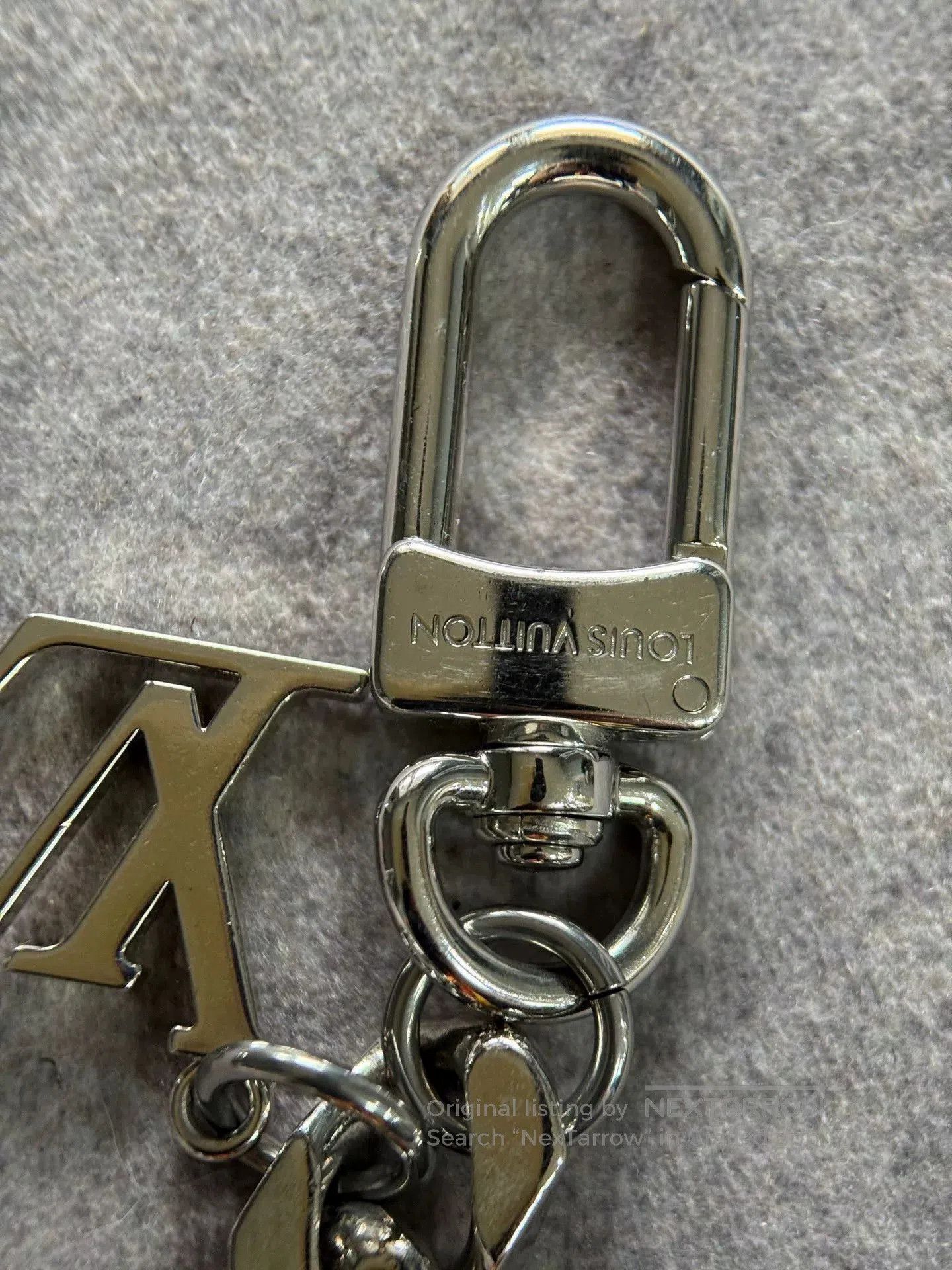 Louis Vuitton Louis Vuitton Silver Chain Bracelet. Size ONE SIZE - 3 Thumbnail