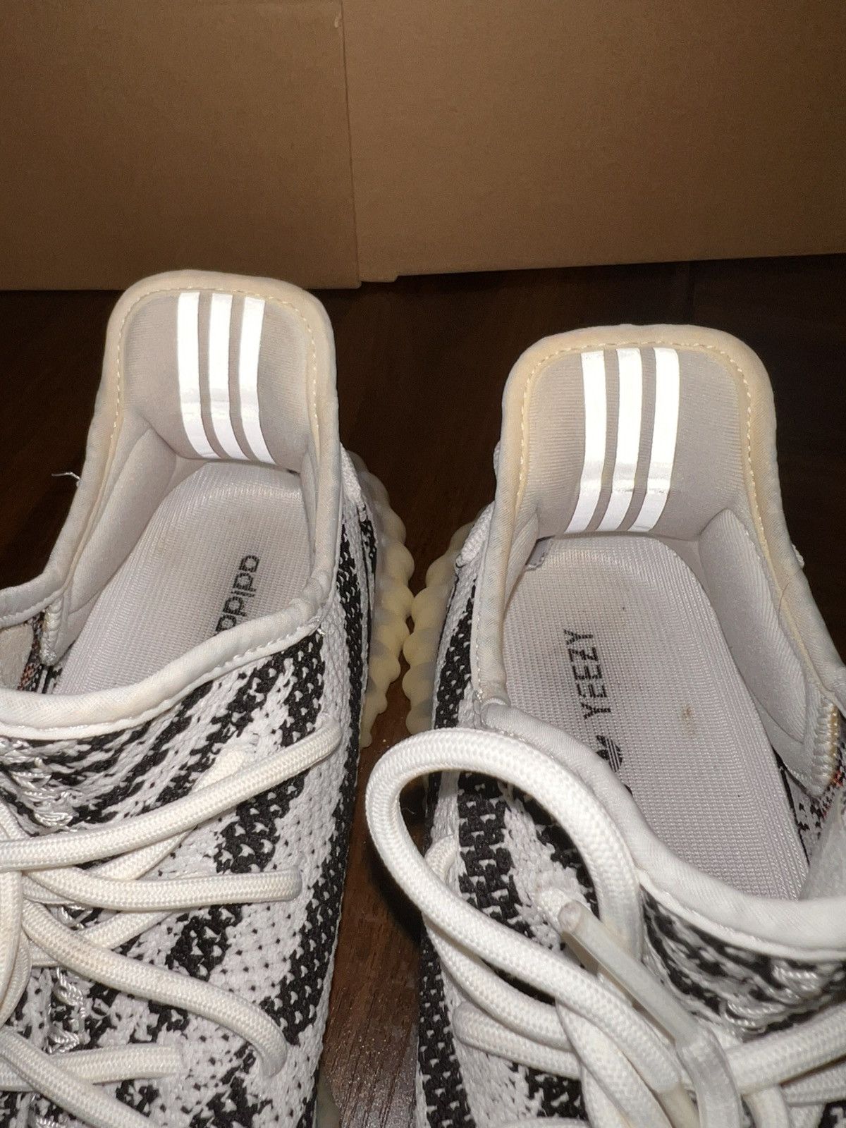 Adidas Yeezy Boost 350 “Zebra” Size US 10.5 / EU 43-44 - 5 Thumbnail