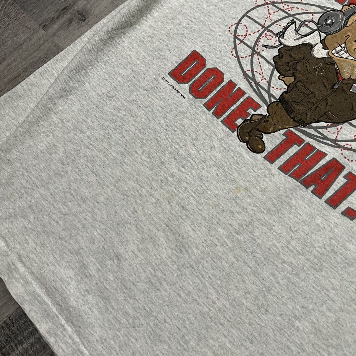 Fruit Of The Loom × Vintage VTG Aviator Pilot Been There Done That Flight Plane T Shirt Size US XL / EU 56 / 4 - 4 Thumbnail
