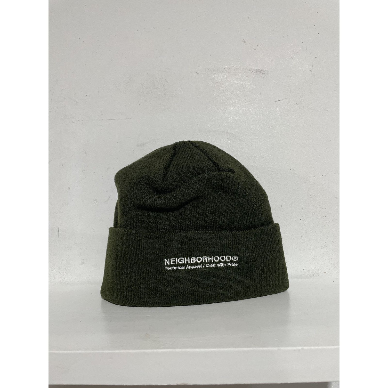 Neighborhood NEIGHBORHOOD TECH APPAREL OLIVE BEANIE NEW Size ONE SIZE - 1 Thumbnail