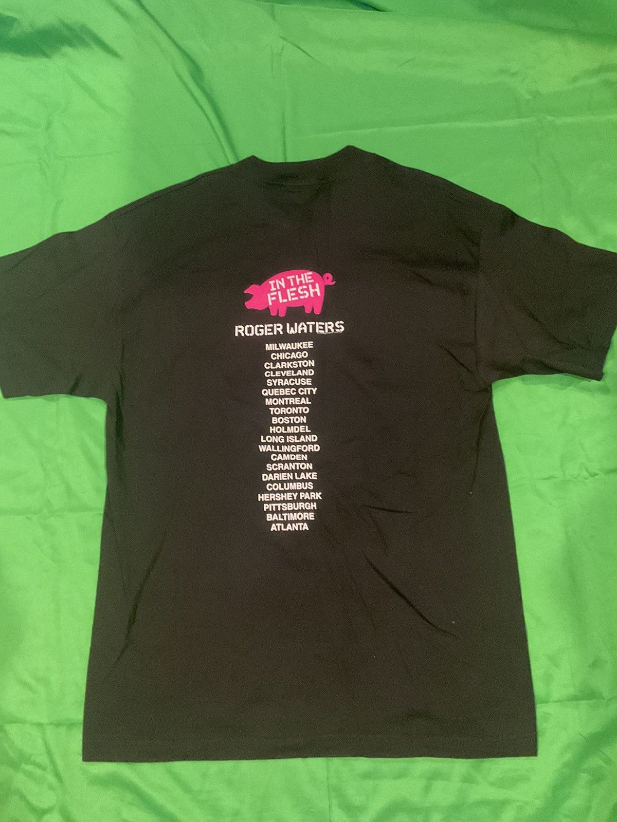 Vintage Vintage Rodger Waters Tour T Shirt Size US L / EU 52-54 / 3 - 2 Thumbnail