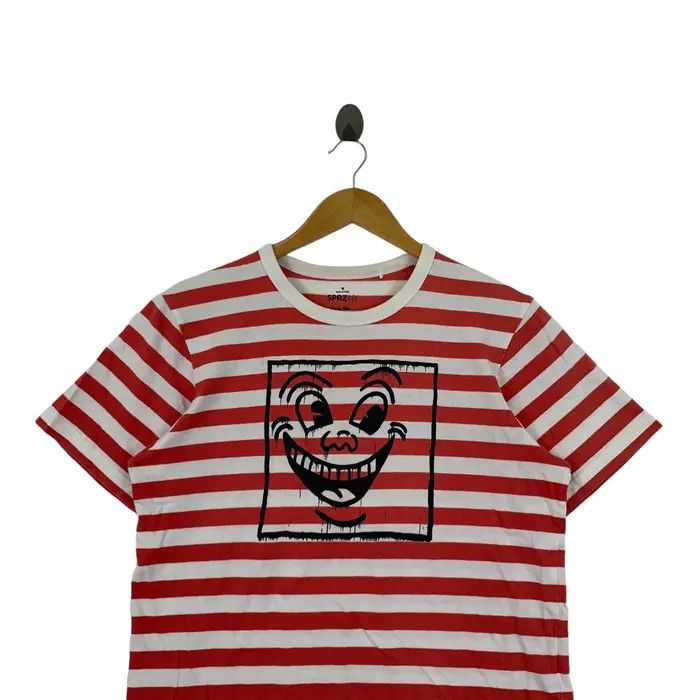 Keith Haring KEITH HARING x UNIQLO Smiley Face Pop Art Tee Shirt Top Size M / US 6-8 / IT 42-44 - 3 Thumbnail