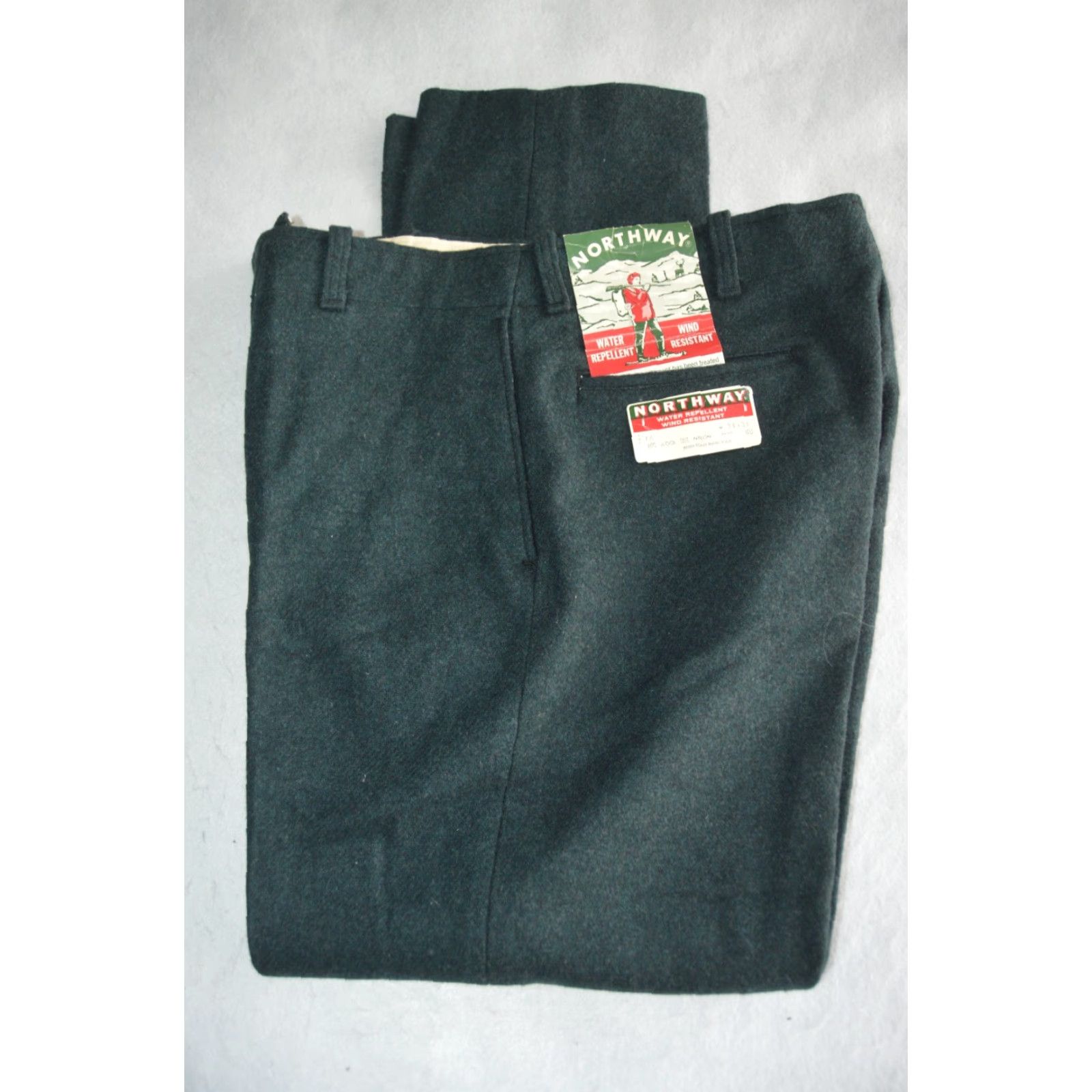 Vintage VINTAGE Northway Men’s 34x31 Wool Hunting Pants Blue Water Repellent Made in US Size US 34 / EU 50 - 4 Thumbnail