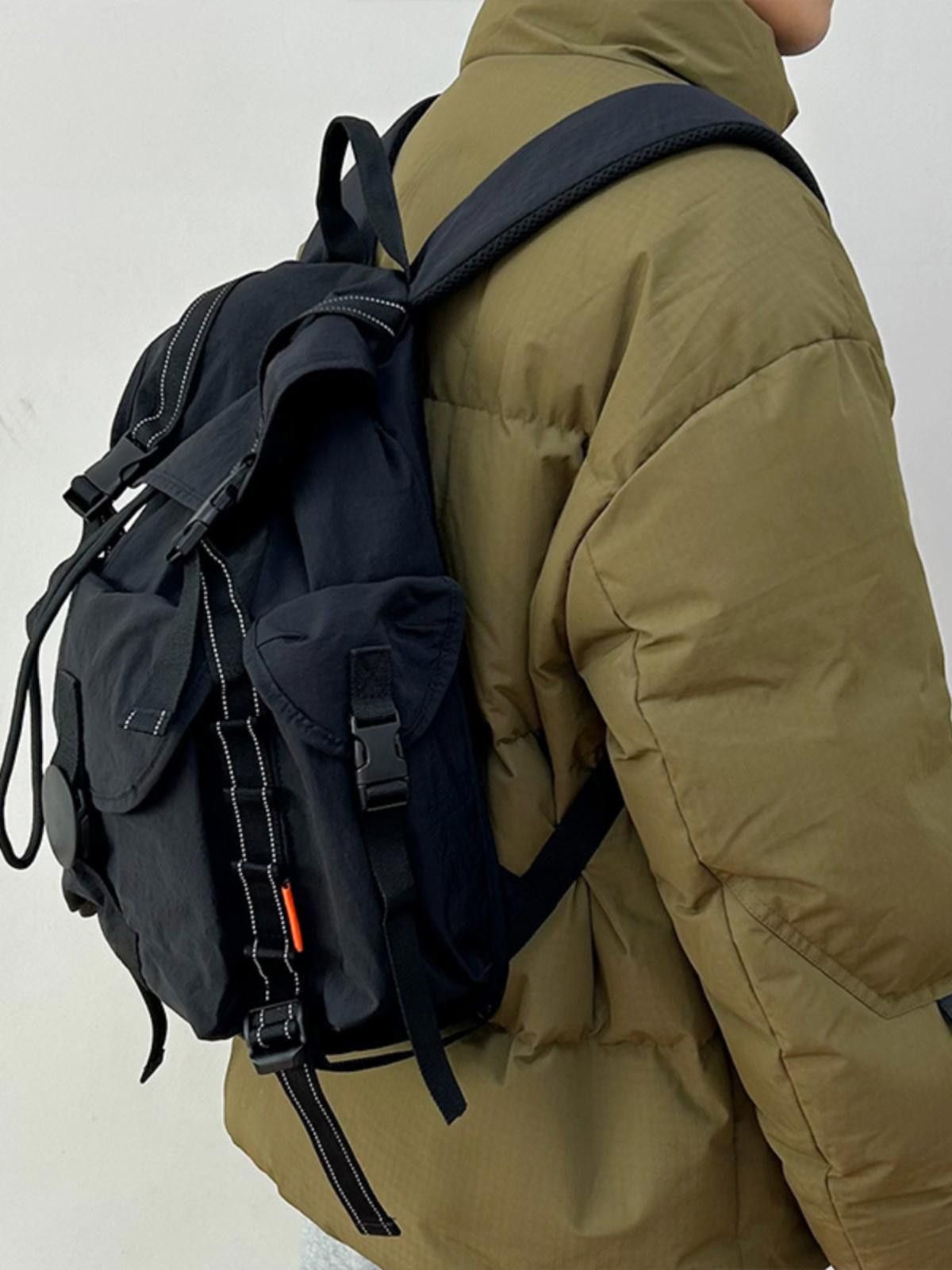 Other Stylish Two-Tone Backpack - Perfect for Everyday Use Size ONE SIZE - 2 Thumbnail
