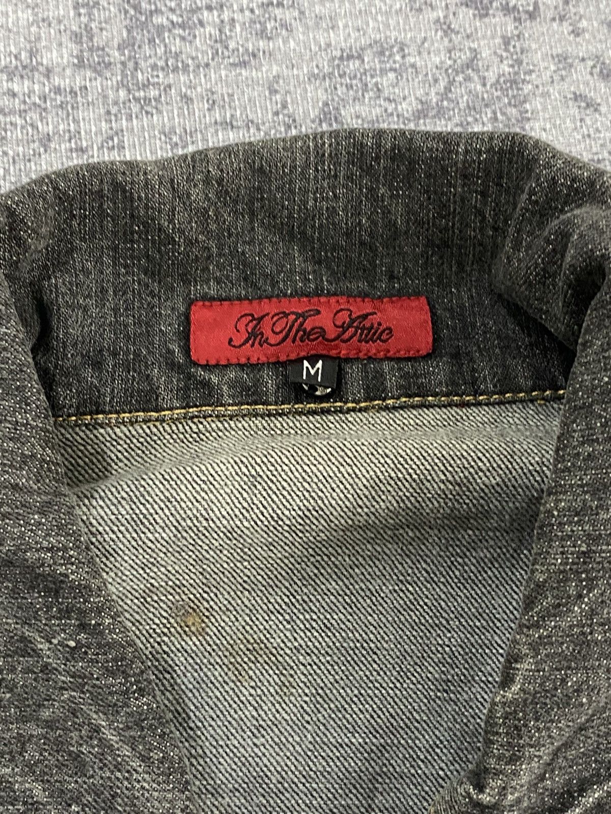 In The Attic In The Attic denim wash jacket strape Size US M / EU 48-50 / 2 - 6 Thumbnail
