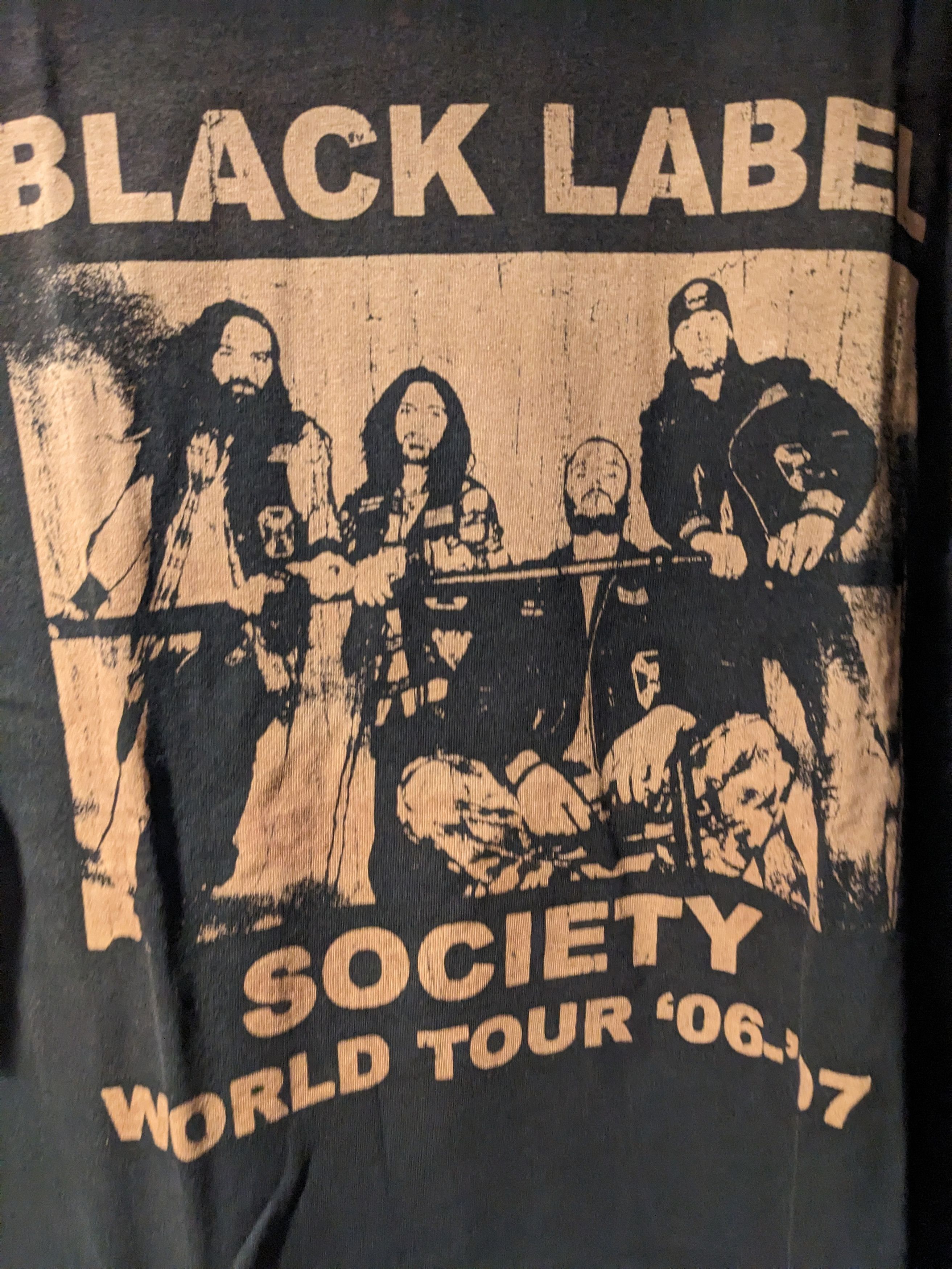 Band Tees × Vintage Vintage 2007 Black Label Society World Tour XX-Large T-Shirt Size US XXL / EU 58 / 5 - 2 Thumbnail