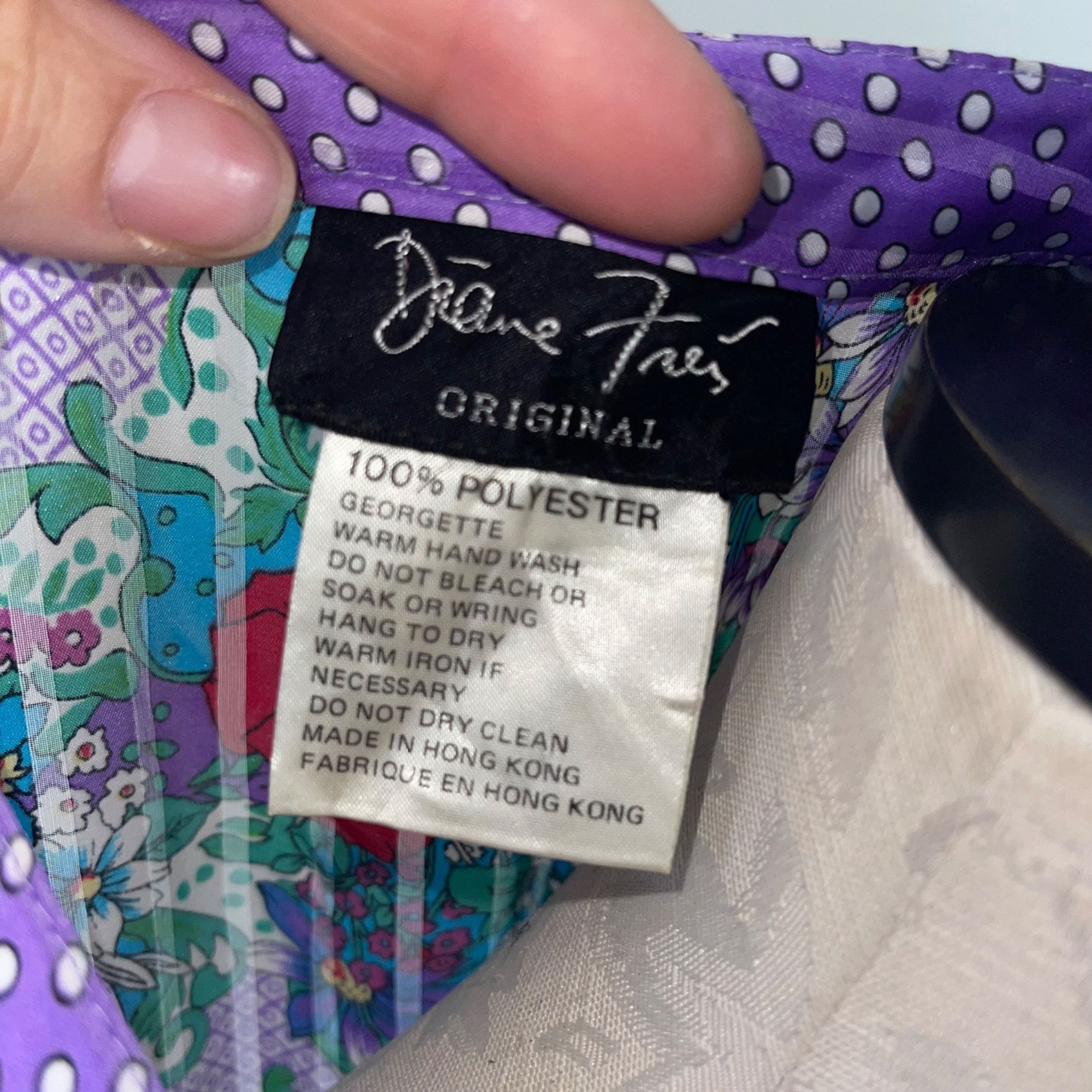Vintage Diane Freis Vintage Womens Dress Size Medium Size M / US 6-8 / IT 42-44 - 7 Thumbnail